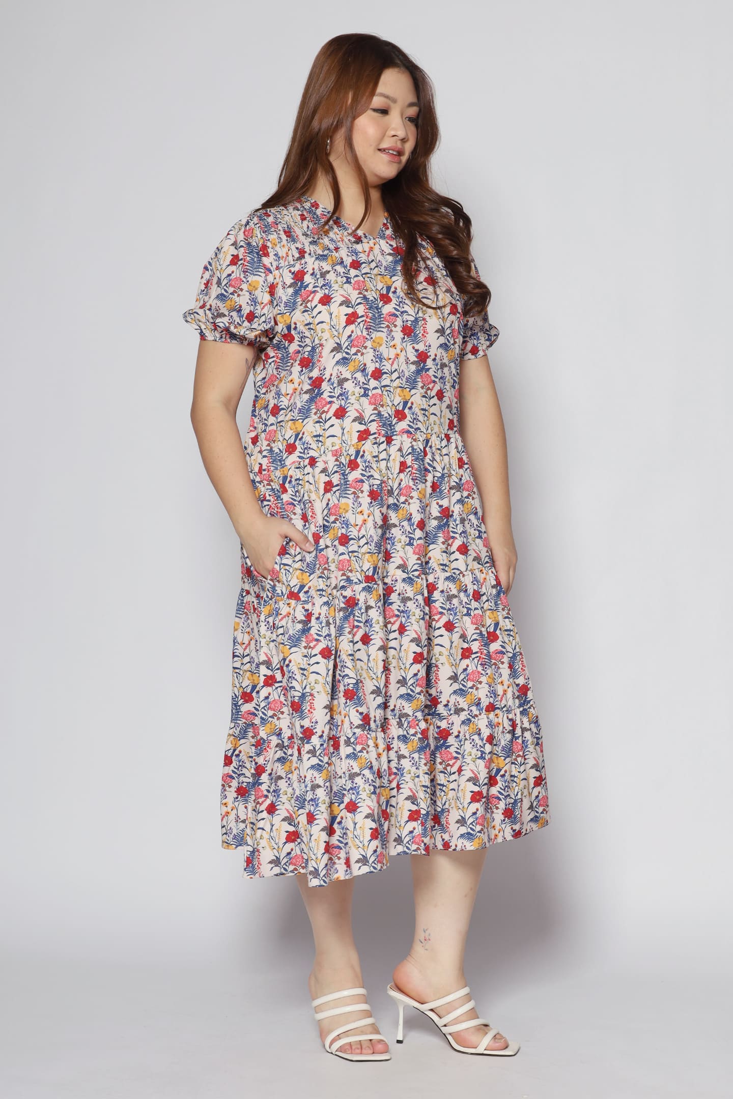 Sydney Dress in Camellia