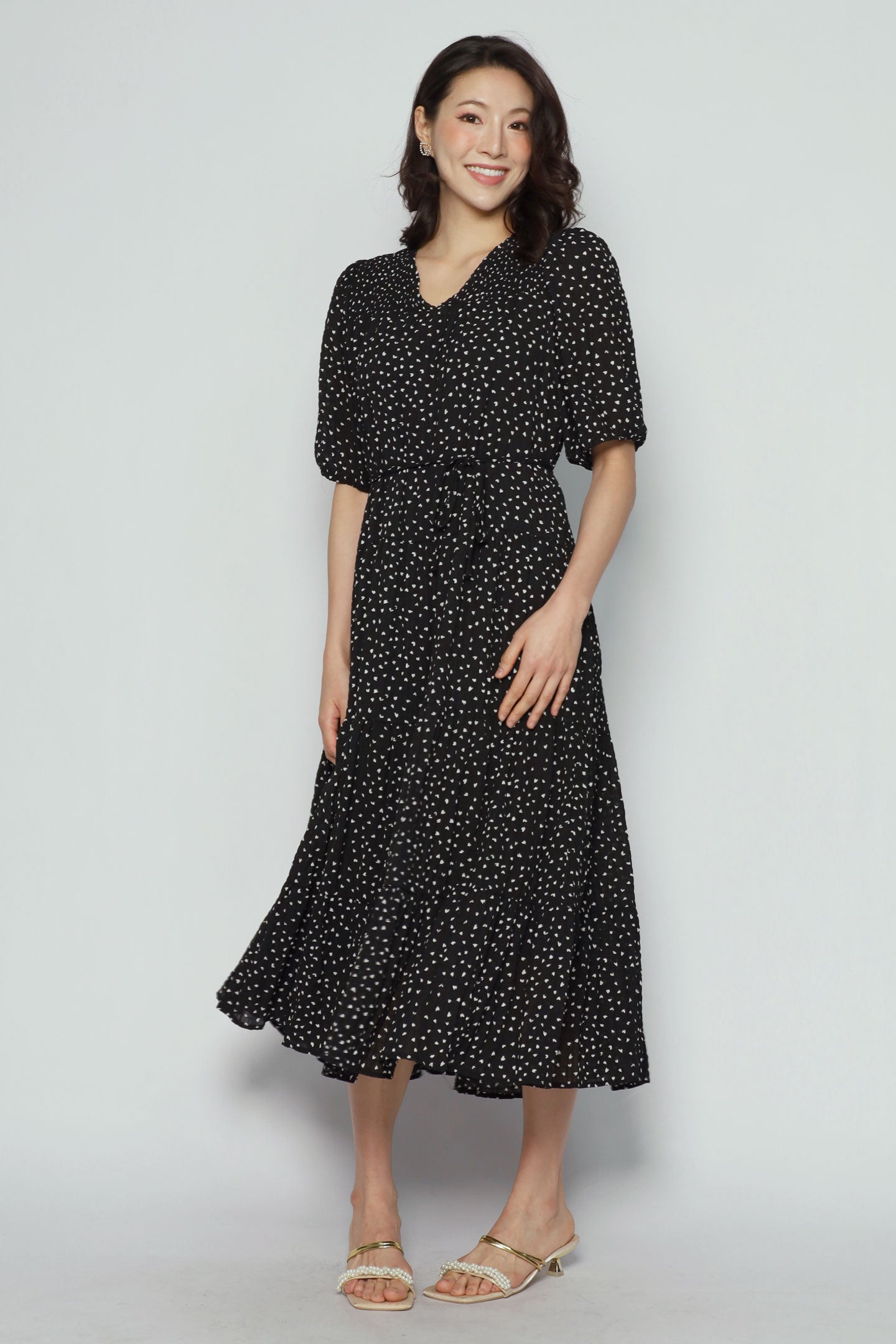 Sydney Dress in Dreamy Hearts