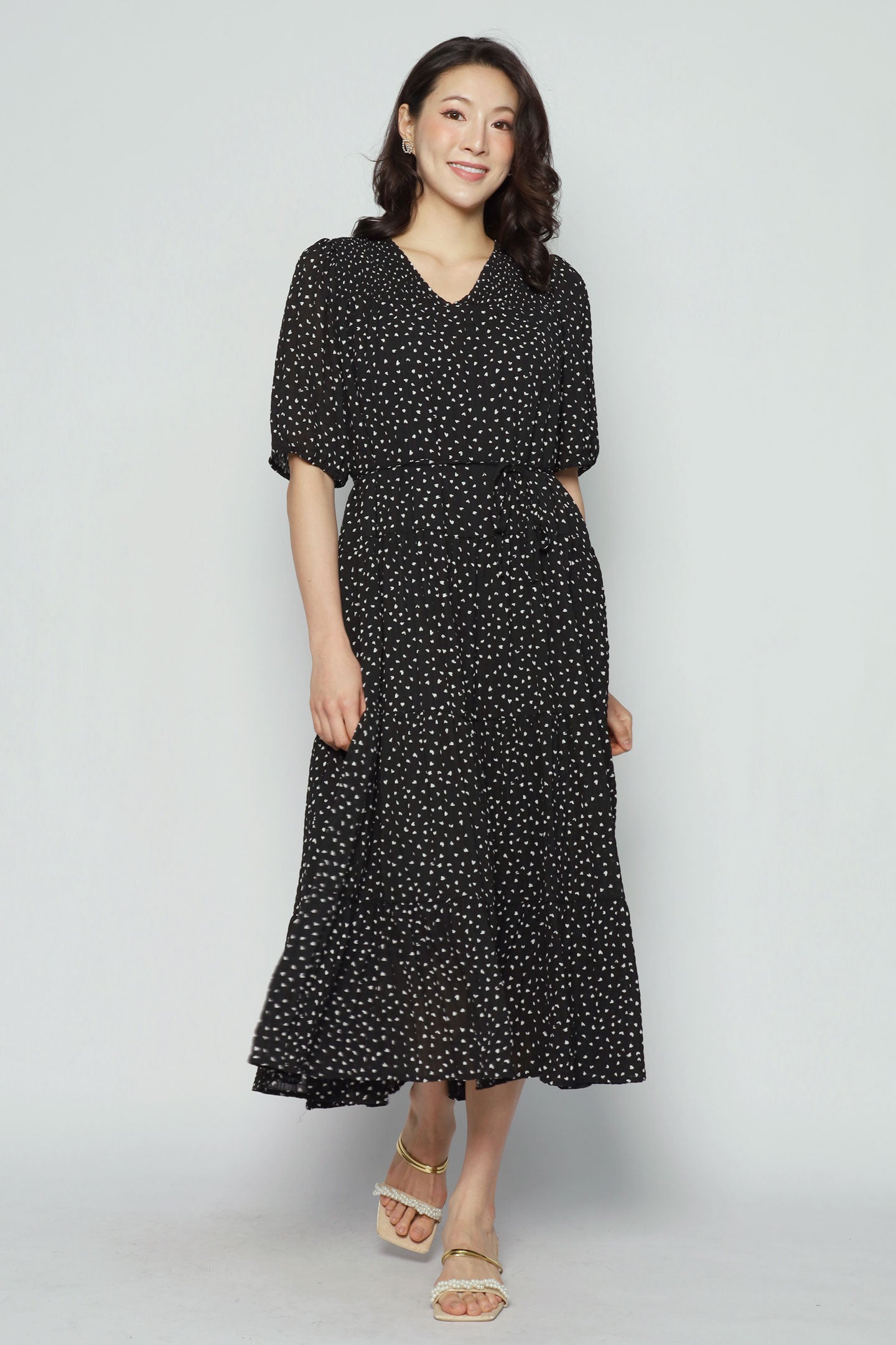 Sydney Dress in Dreamy Hearts