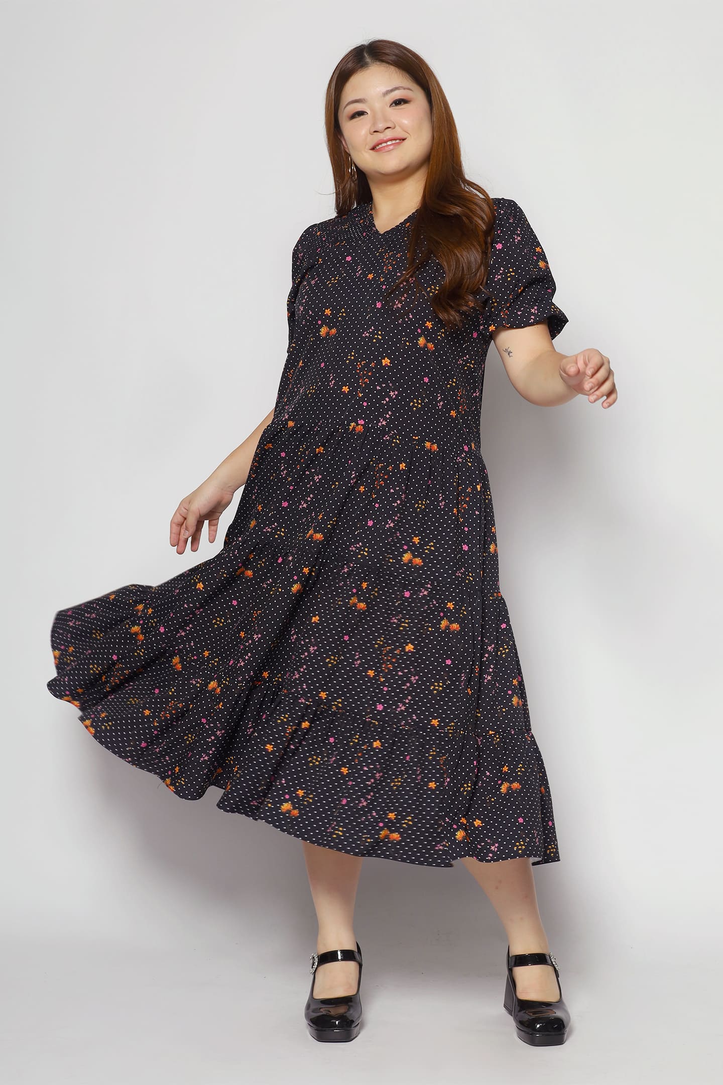 Sydney Dress in Miss Dotty