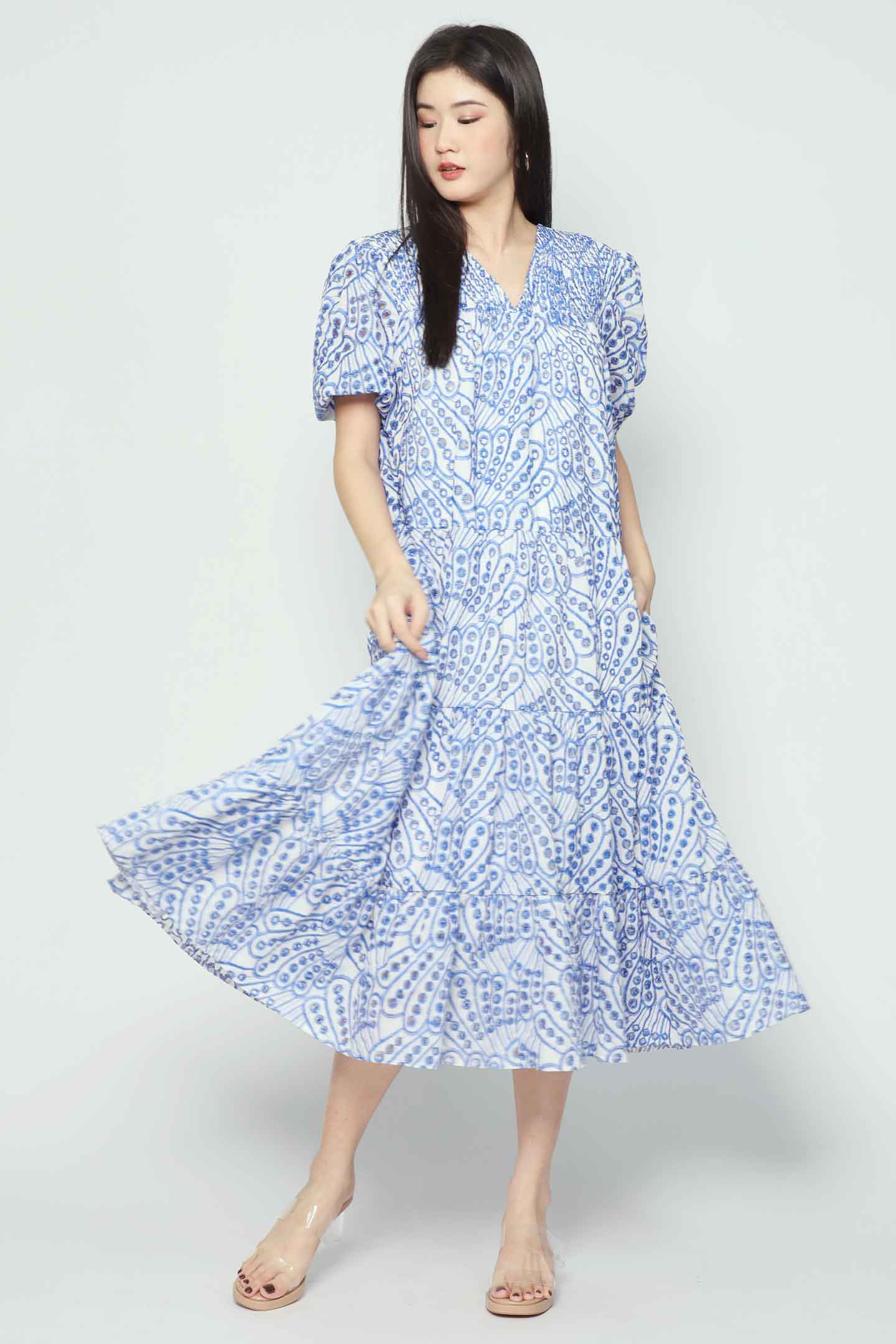 Sydney Dress in Mykonos