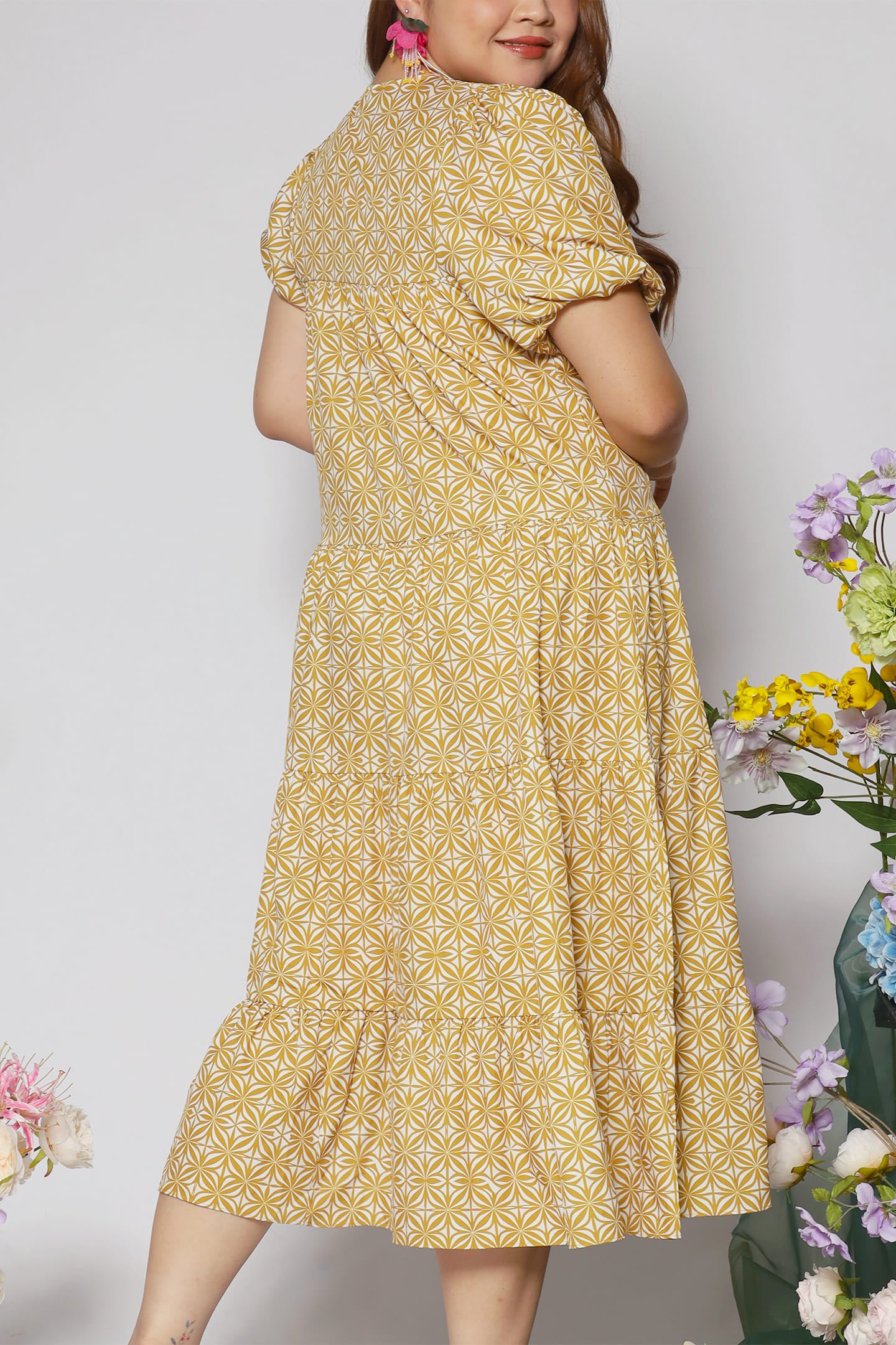 Sydney Dress in Yellow Royalty