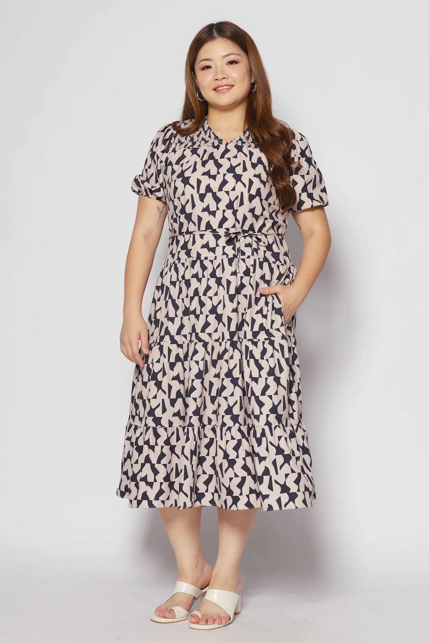 PO - Sydney Dress in Truffle