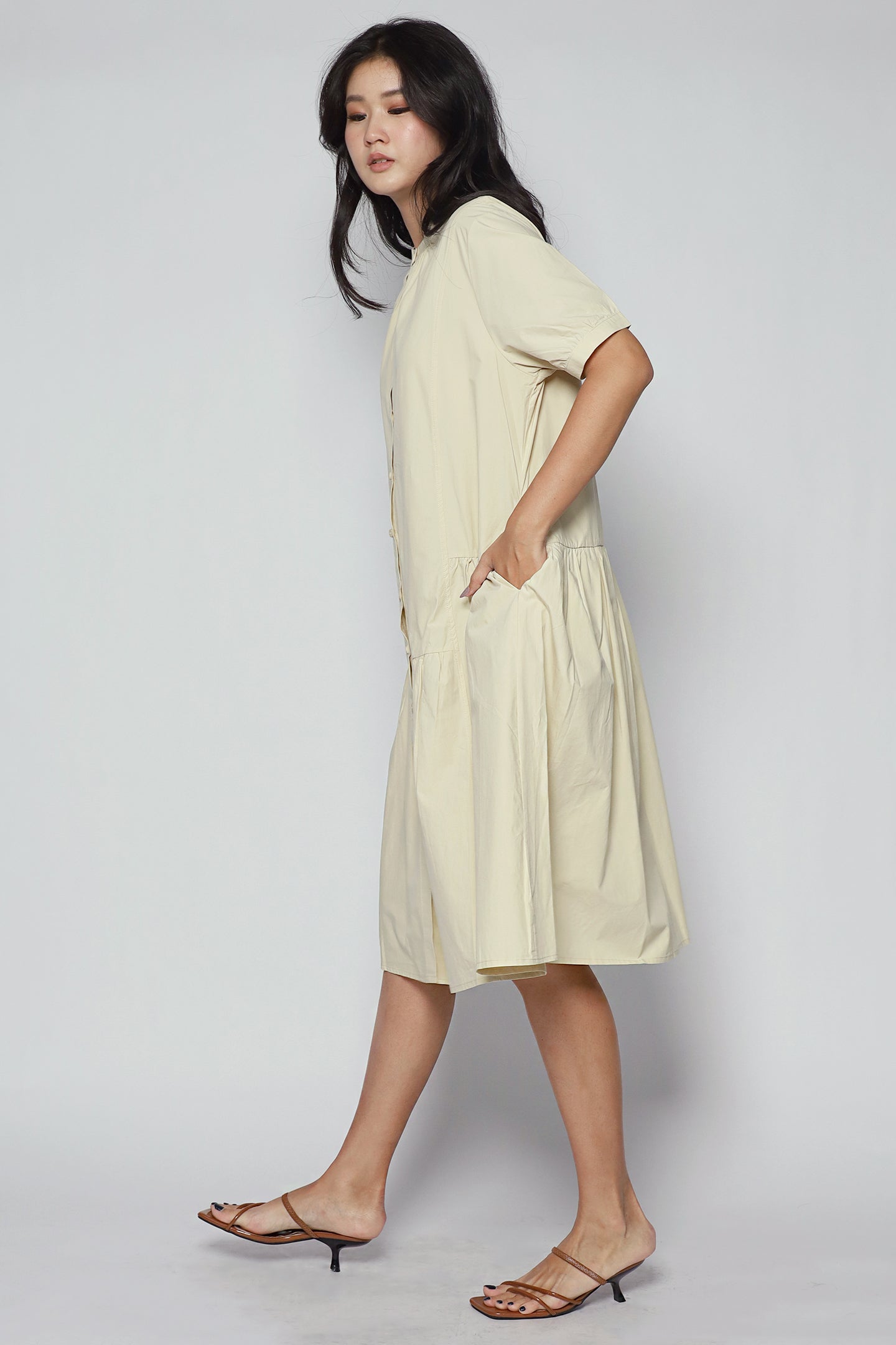 Syla Dress in Yellow