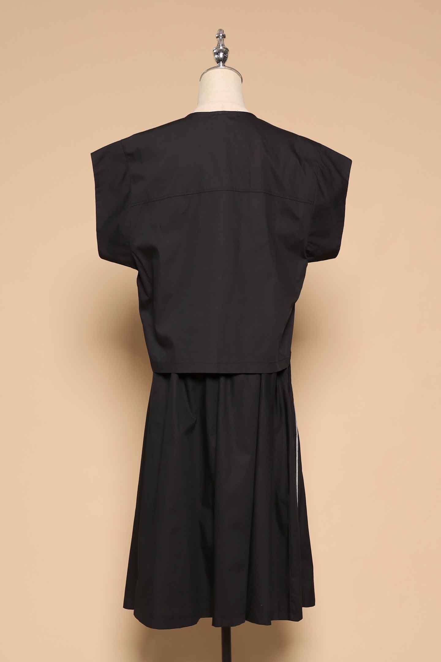 PO - Tang Rosette 2 in 1 Top and Skirt Set