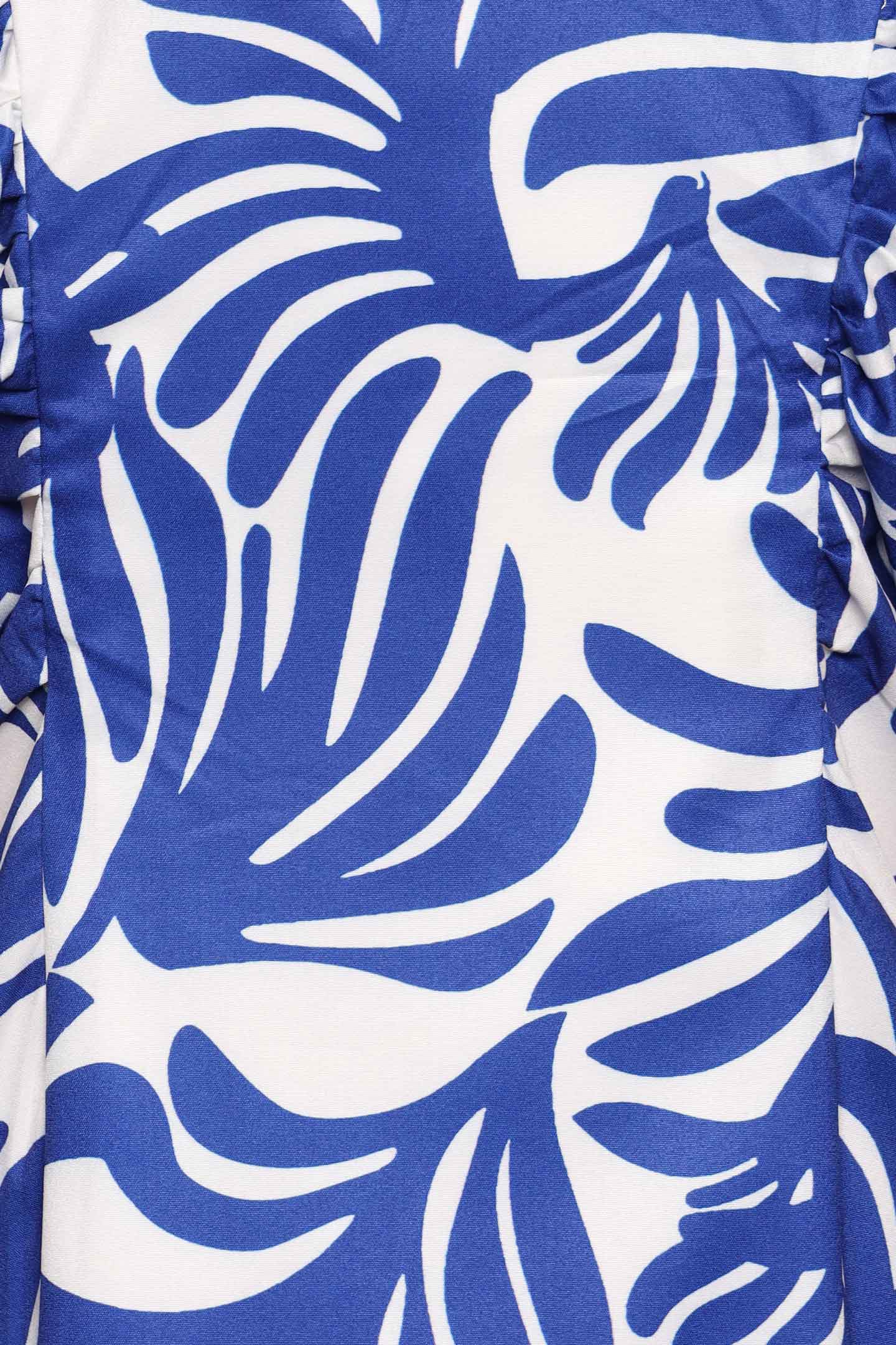 PO - Tayler V Dress in Blue Fortune