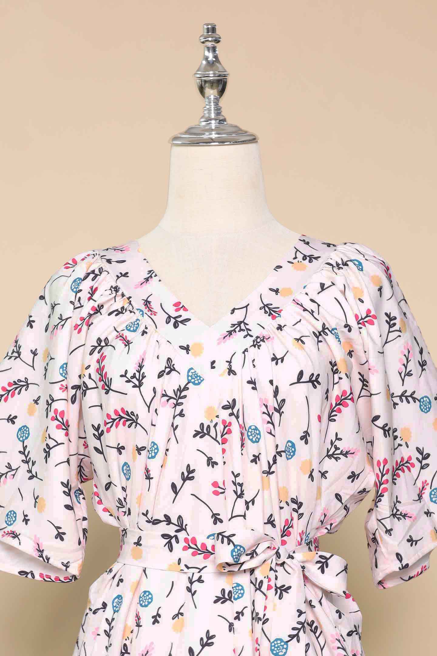 PO - Tayler V Dress in Flourish Ville