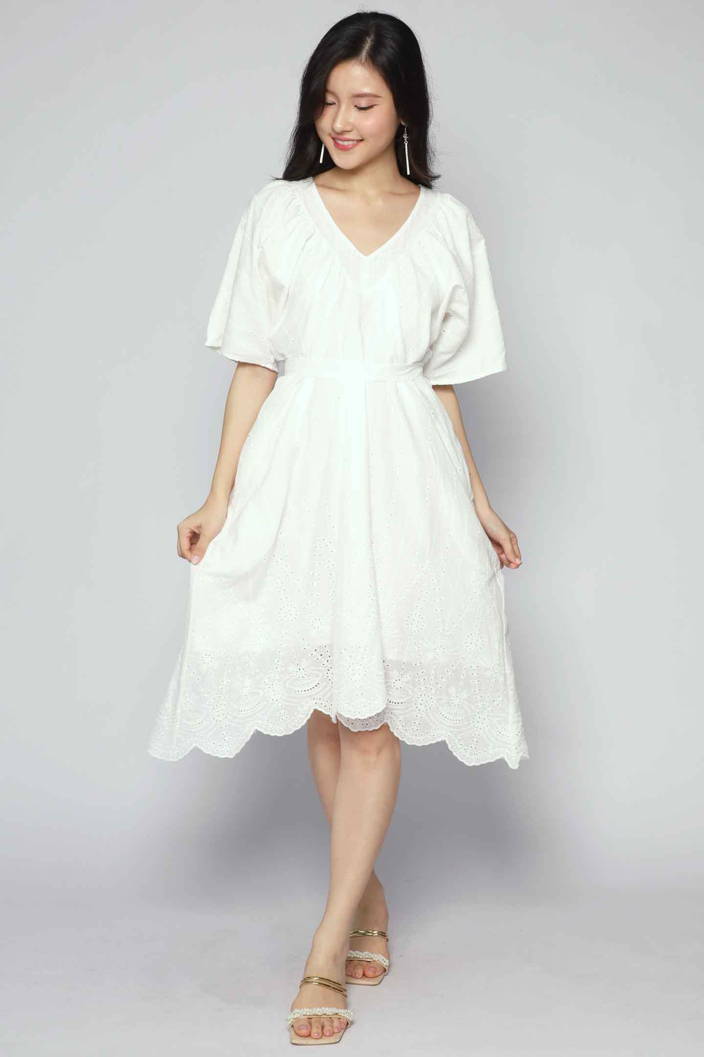 Tayler V Dress in Ivory Day Dream