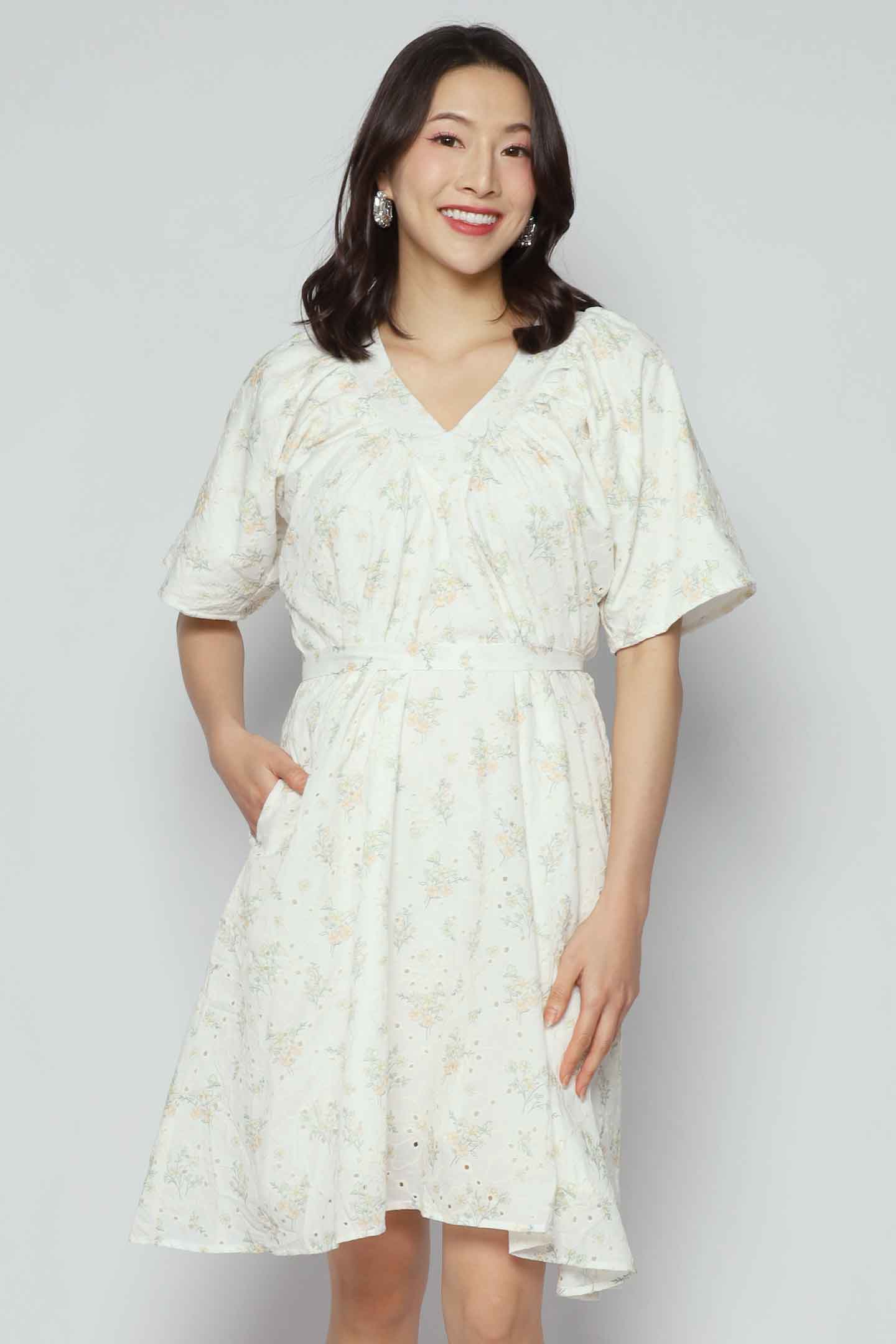 Tayler V Dress in Lovely Bouquet