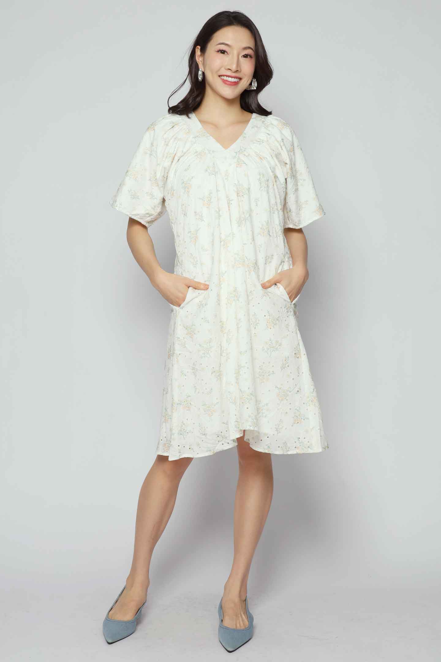 Tayler V Dress in Lovely Bouquet