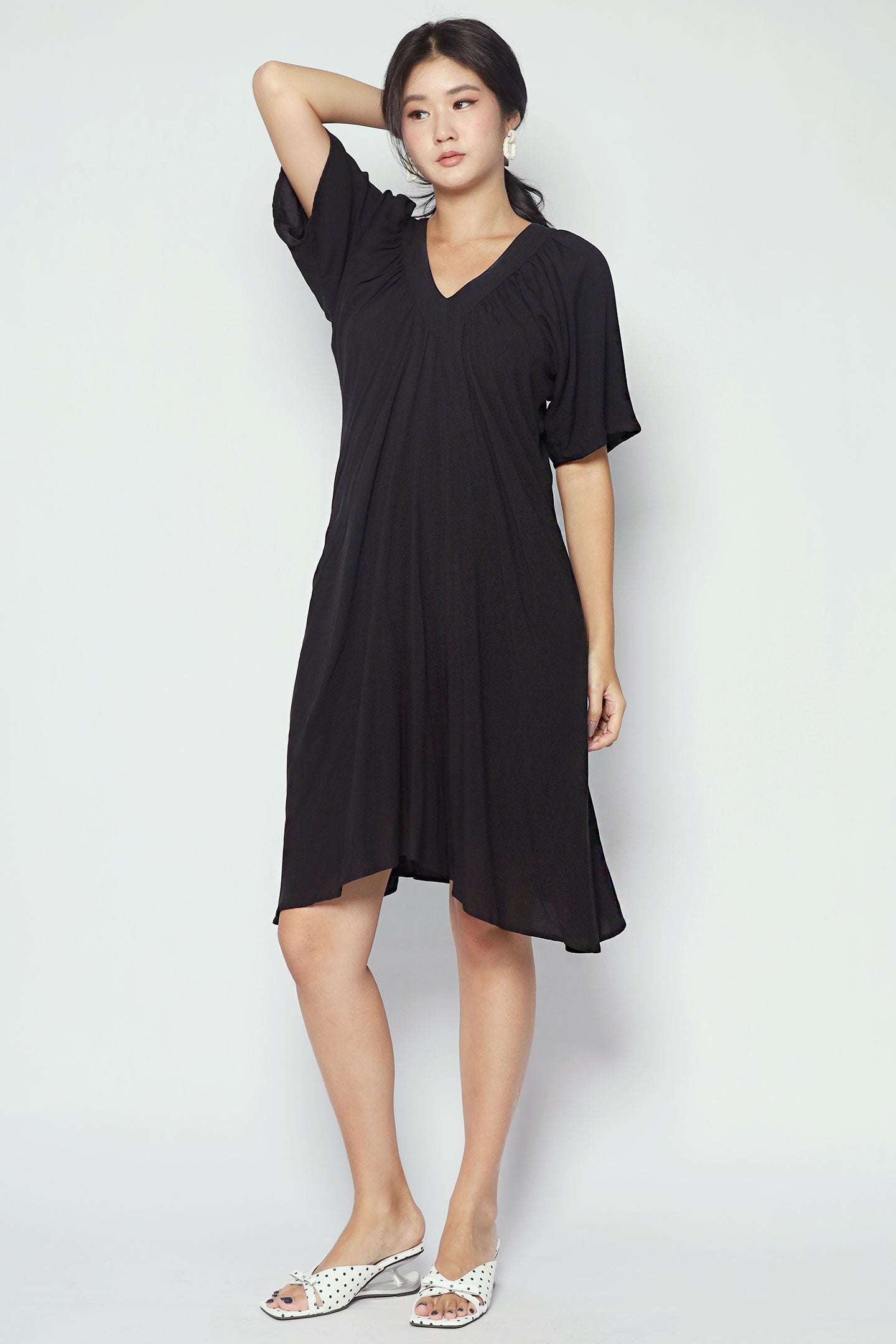 Tayler V Dress in Black