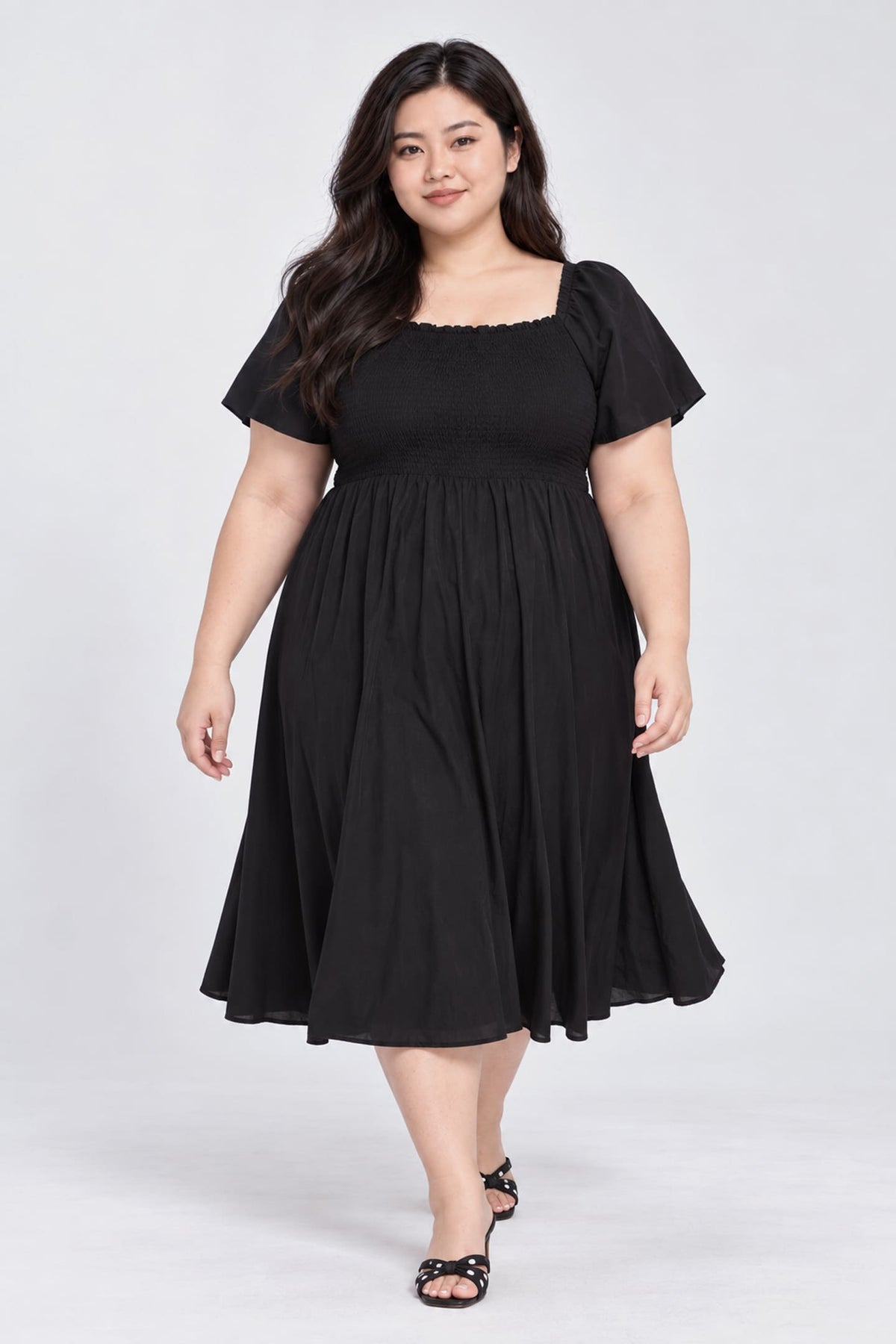TE+ : Sora Dress in Black