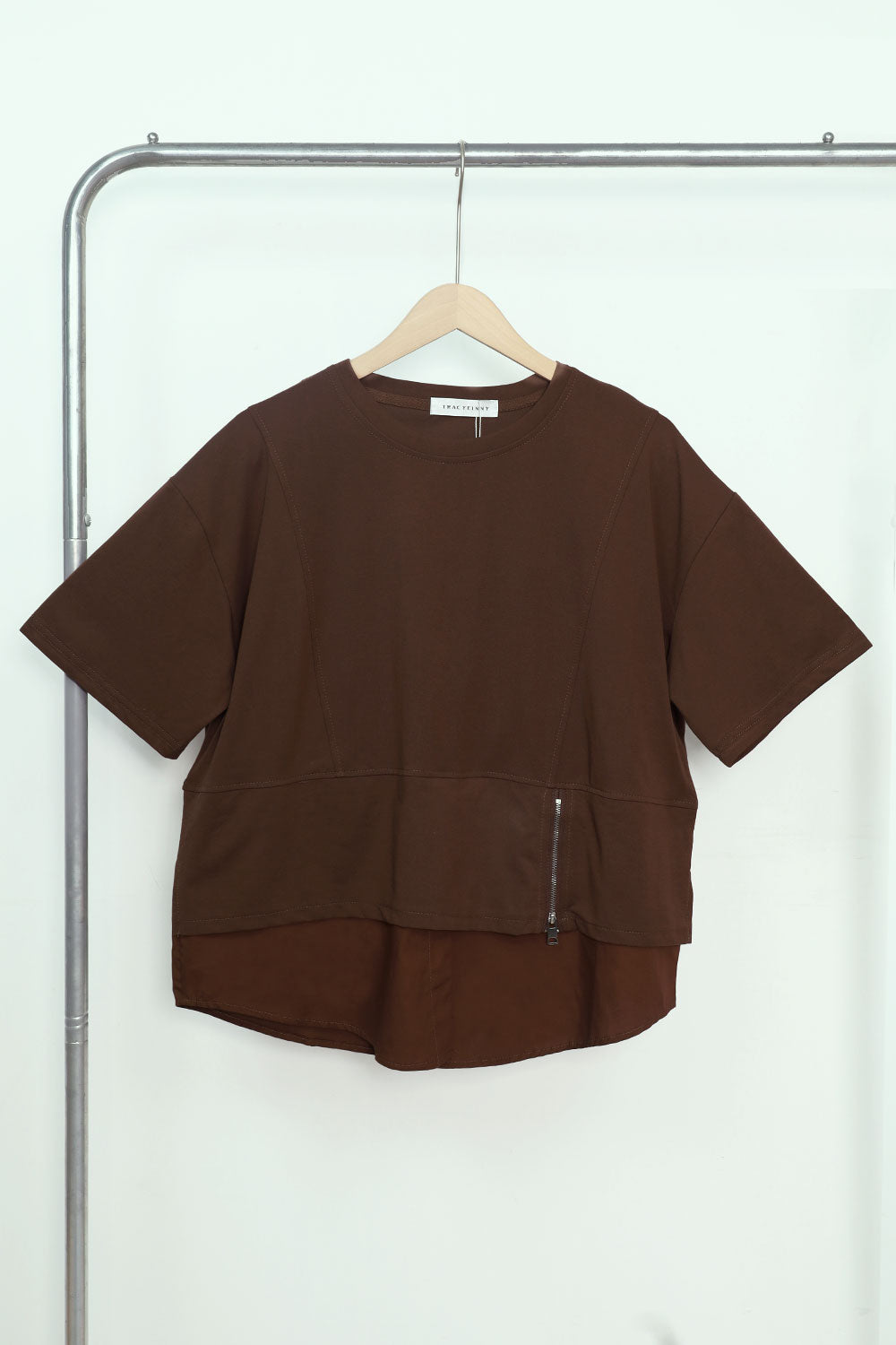 Backorders Easy by TE - Teya Top in Brown