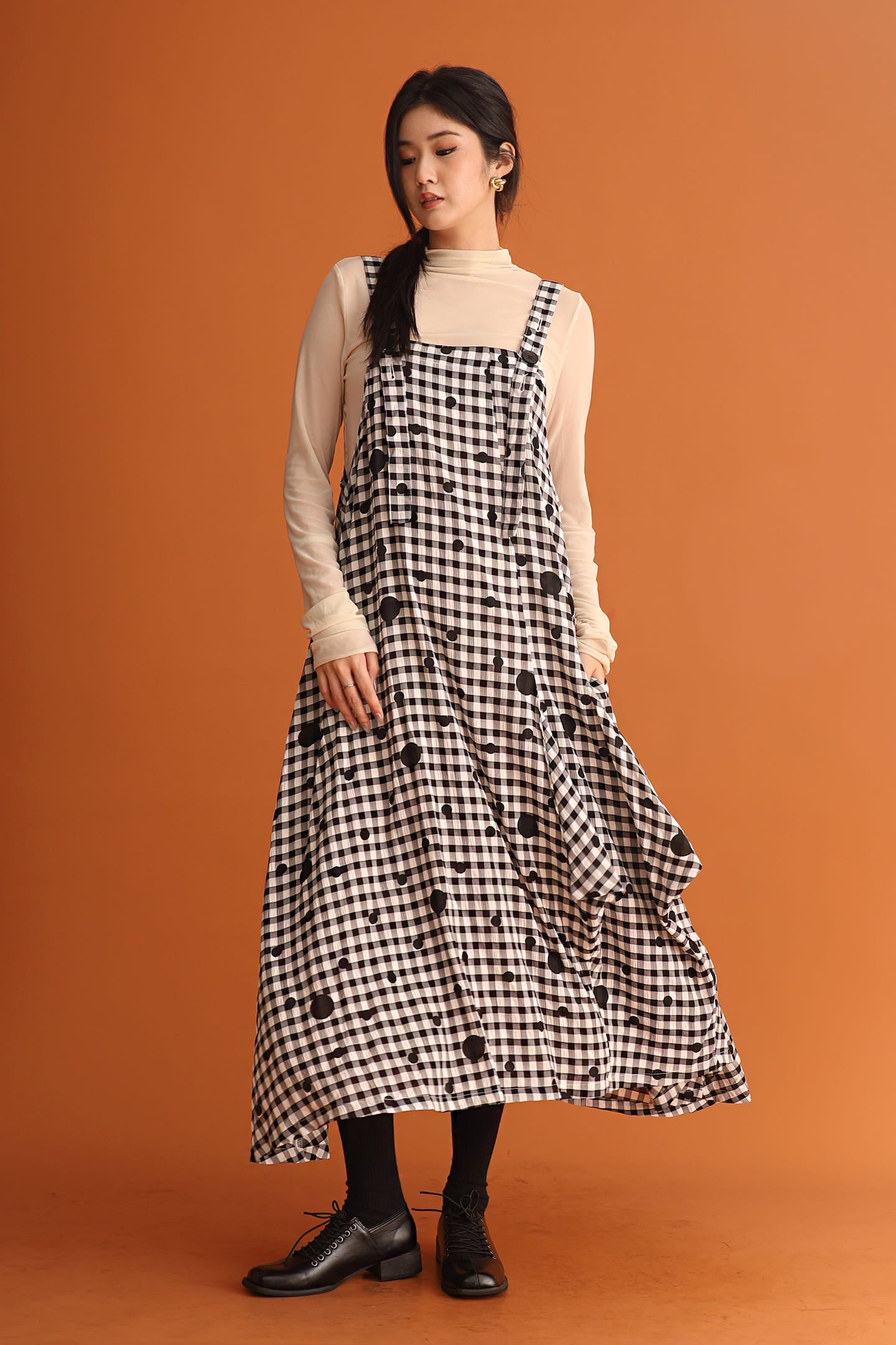 CHOSEN - The Stand Out Pinafore Dress