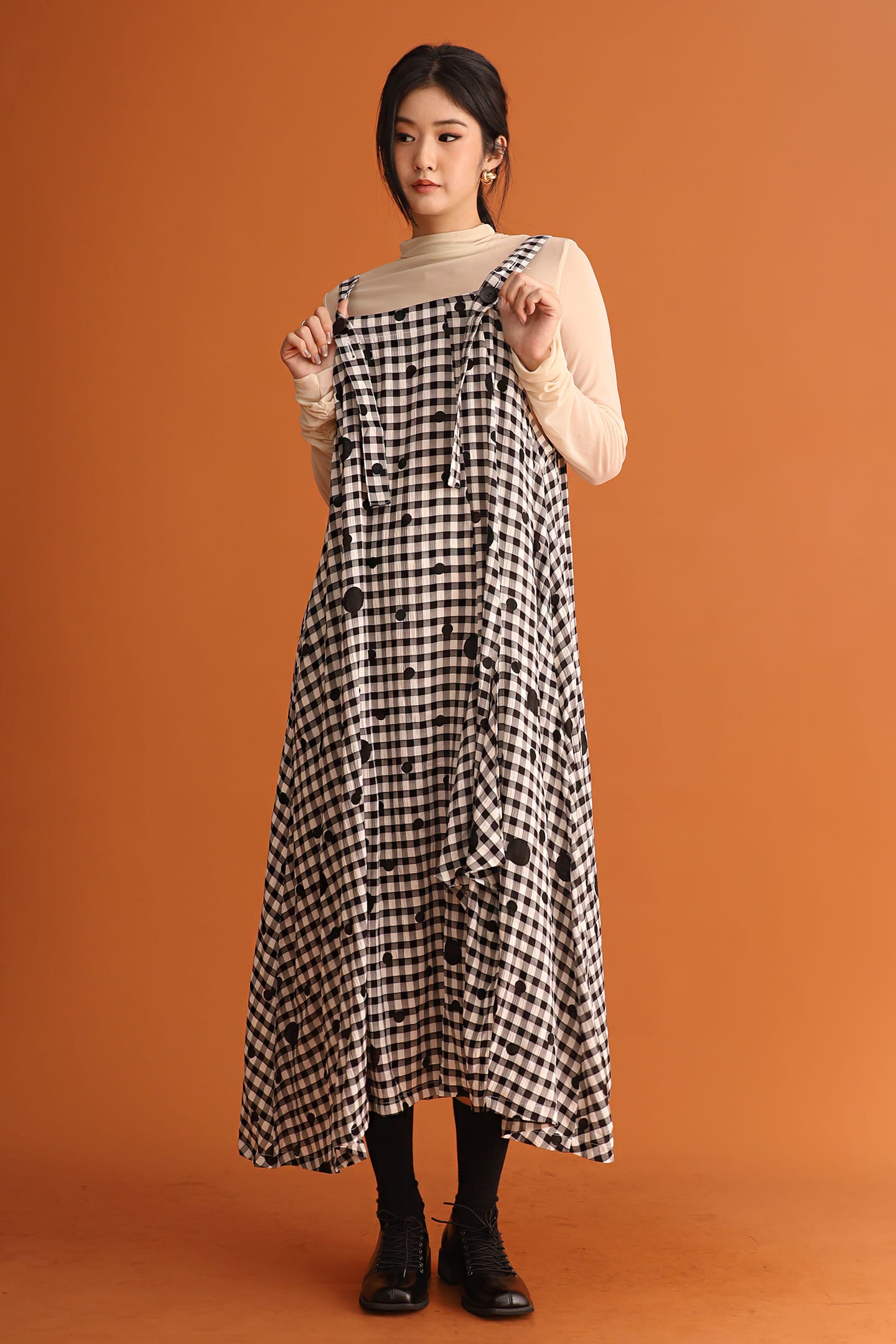 CHOSEN - The Stand Out Pinafore Dress