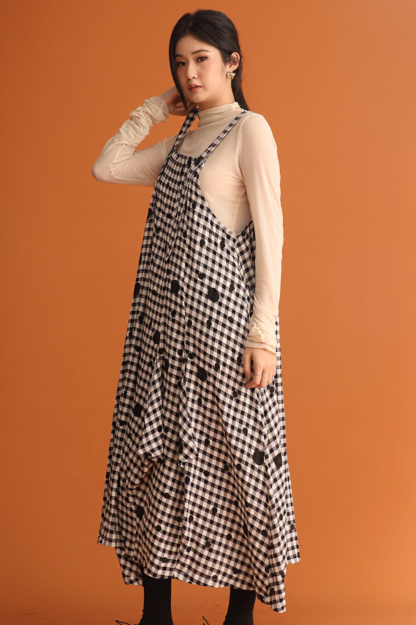 CHOSEN - The Stand Out Pinafore Dress