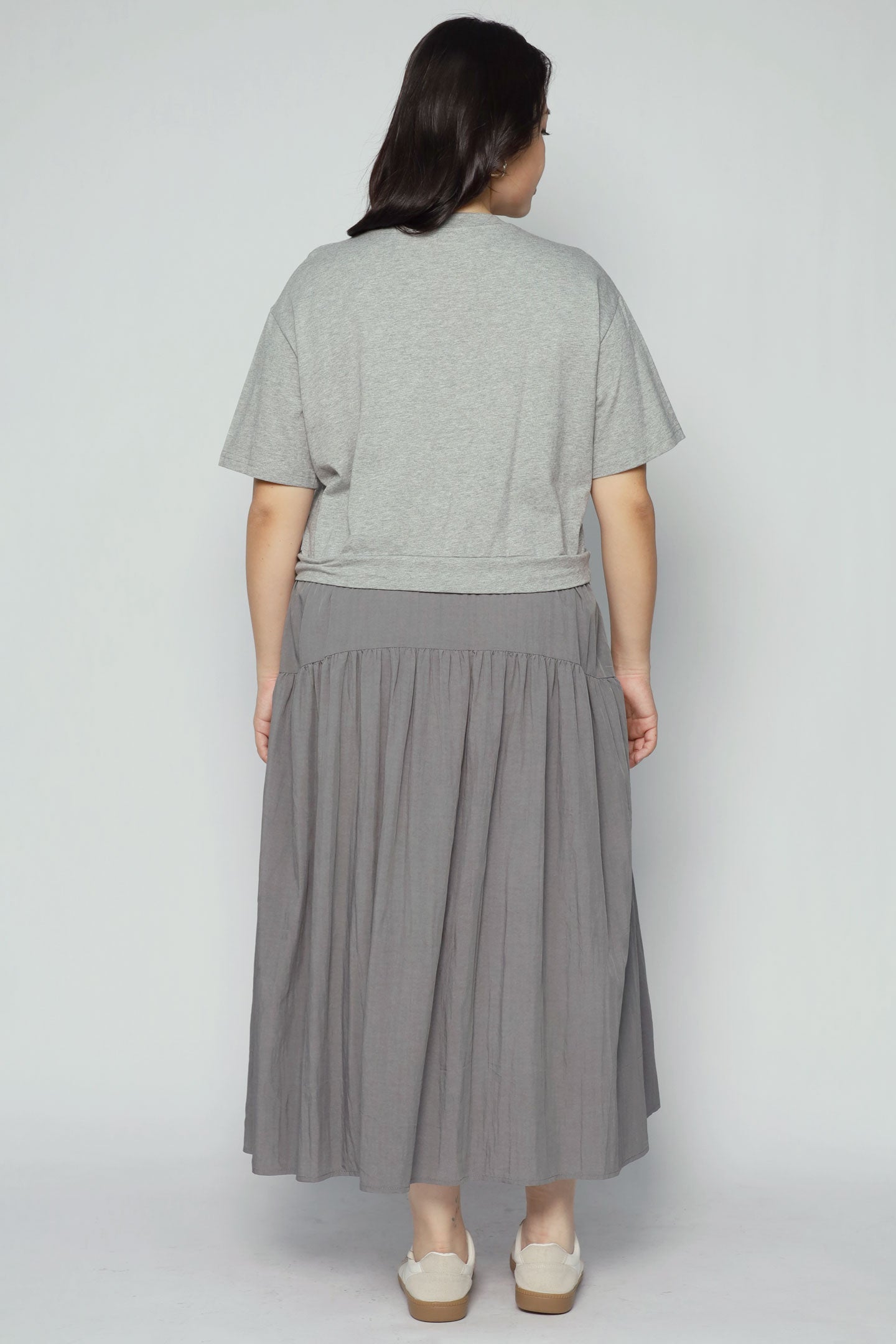 Tikkie Dress in Grey