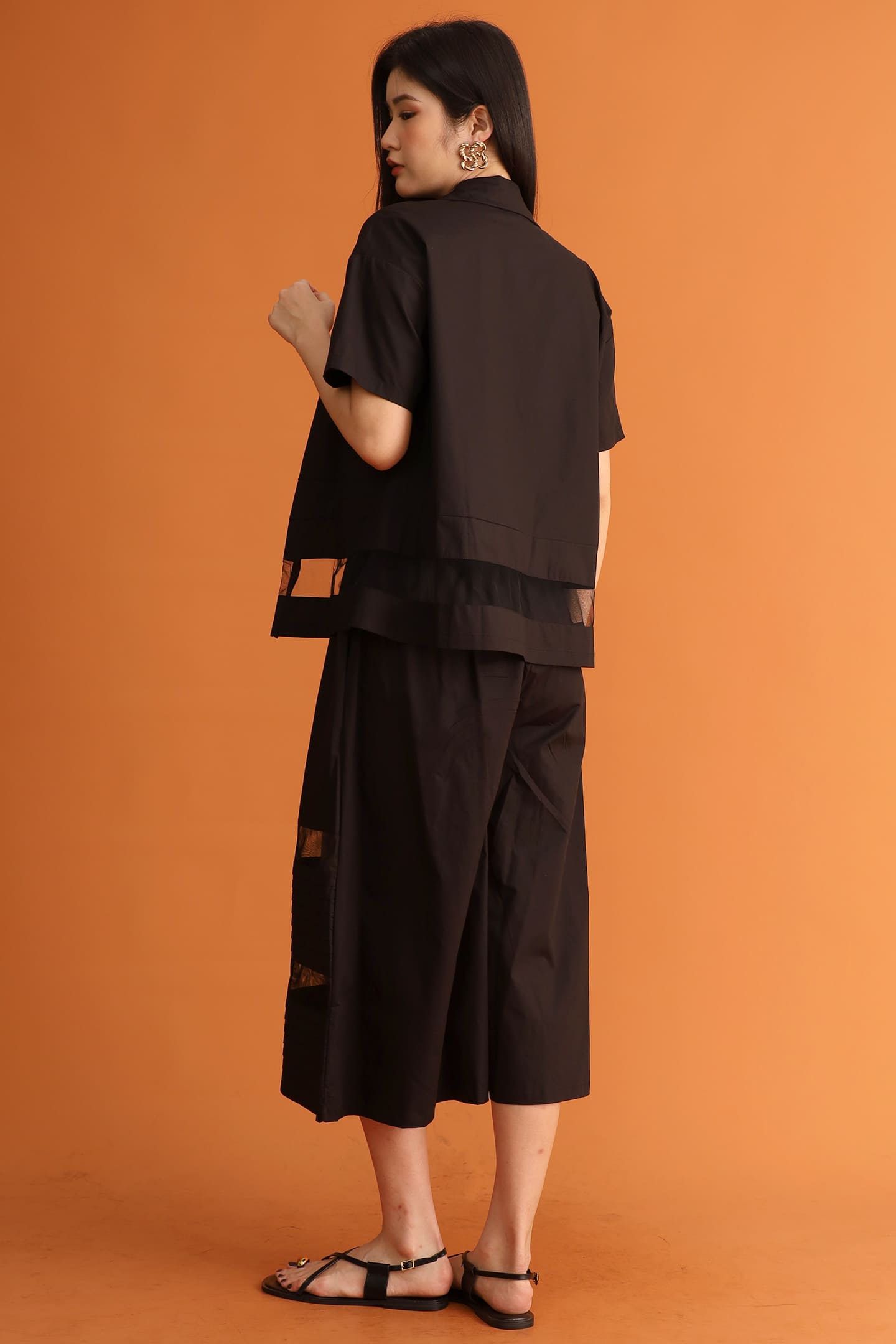 CHOSEN - Top Form Mesh Top