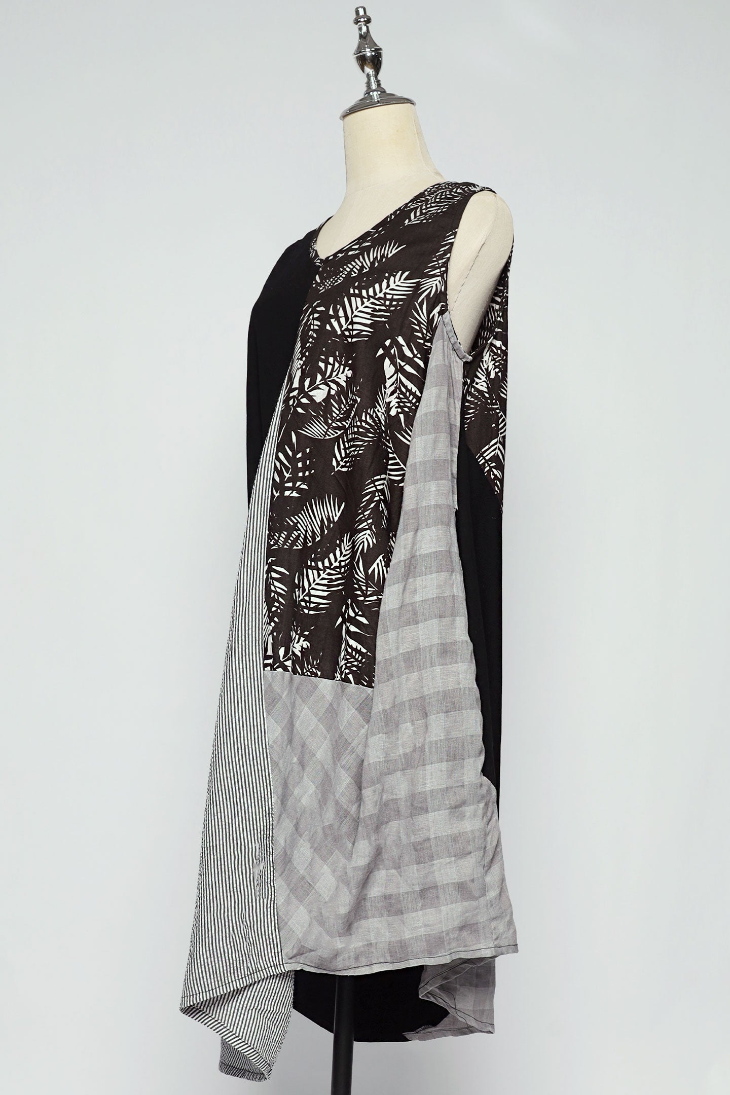 PO - Torie Dress in Black Ferns