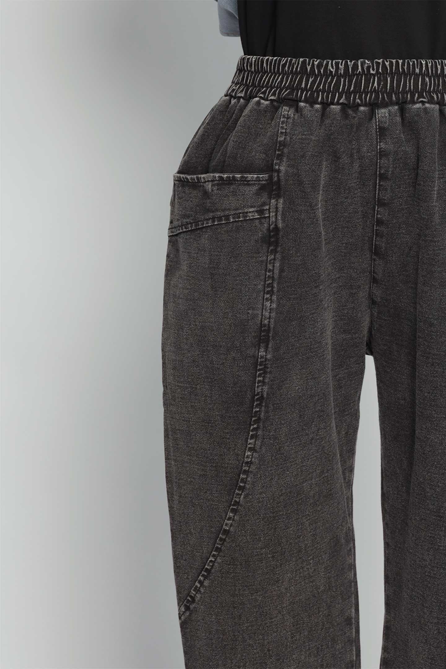 PO - Tove Pants in Plain Black