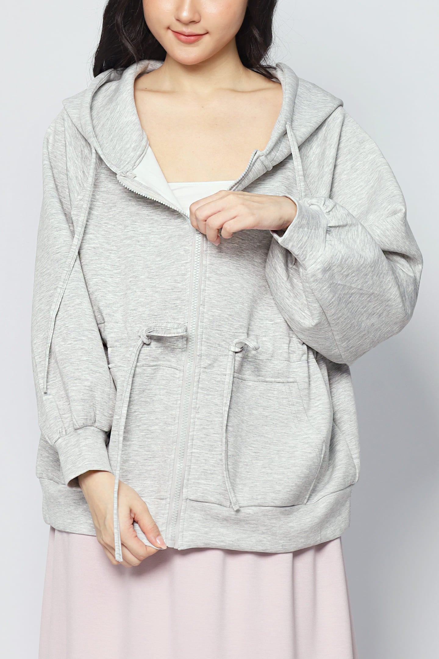 JOY - Traveller Hoodie in Grey