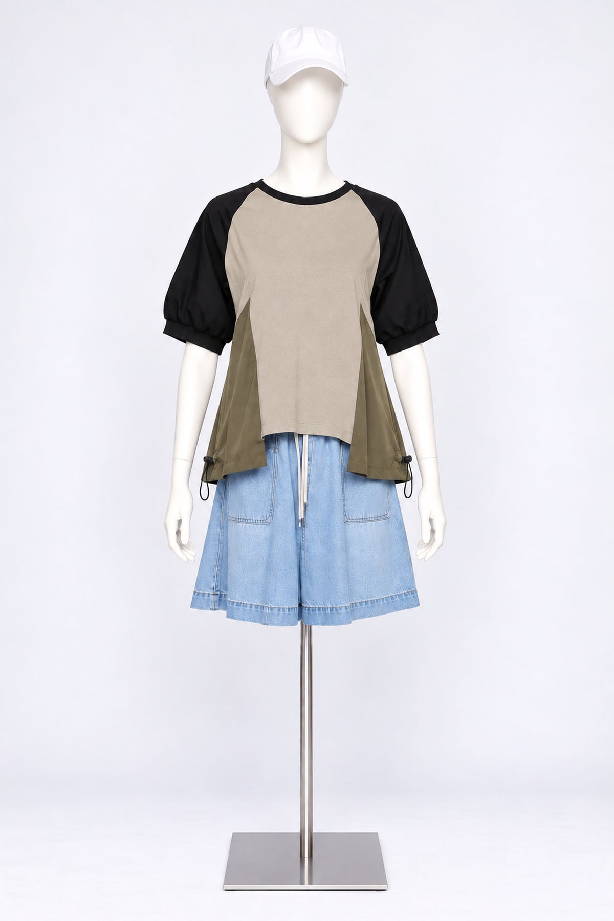 PO - Chell Denim Shorts in Light Blue
