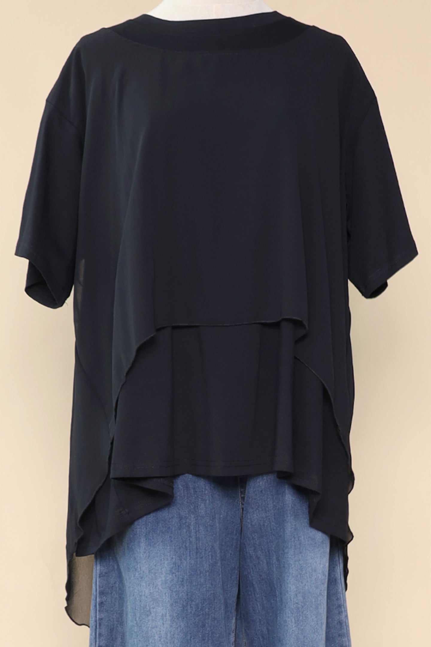 PO - Tri Top in Black