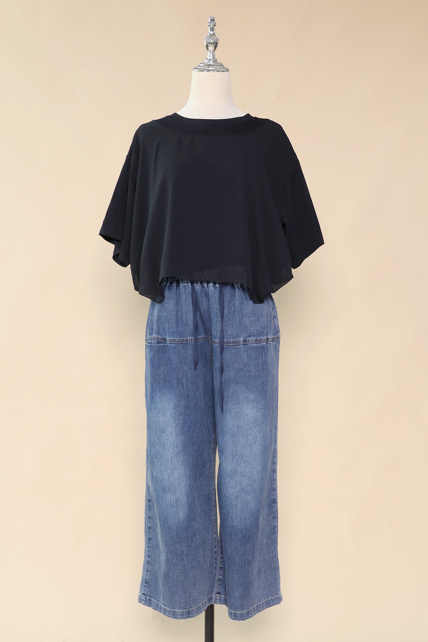 PO - Tri Top in Black