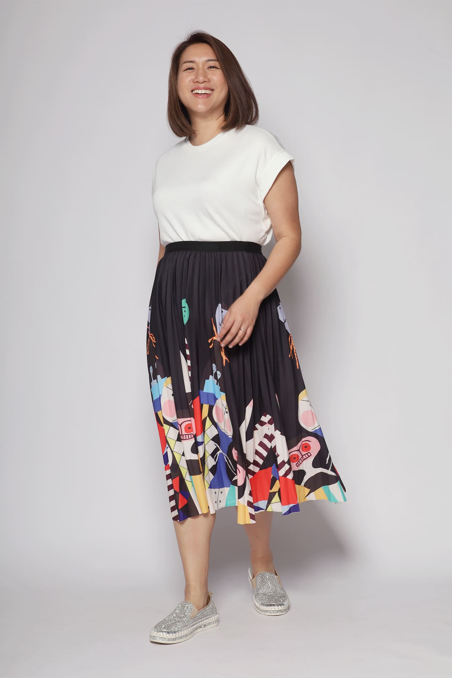 Uptown Girls Pleated Skirt