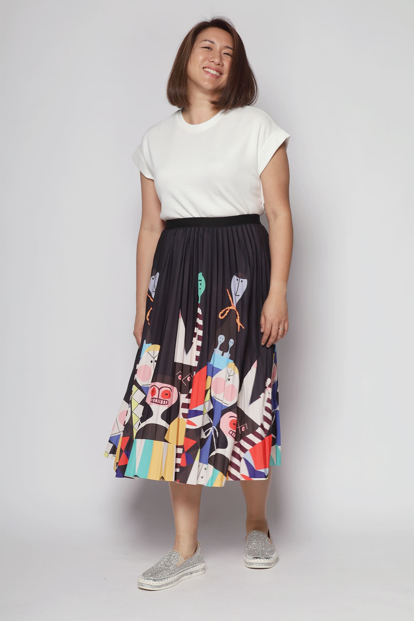 Uptown Girls Pleated Skirt