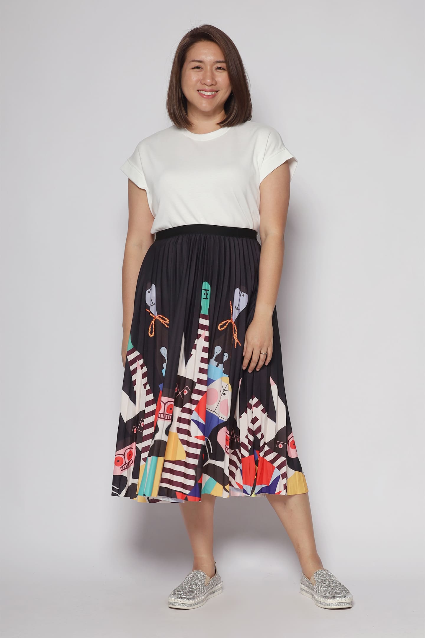 Uptown Girls Pleated Skirt