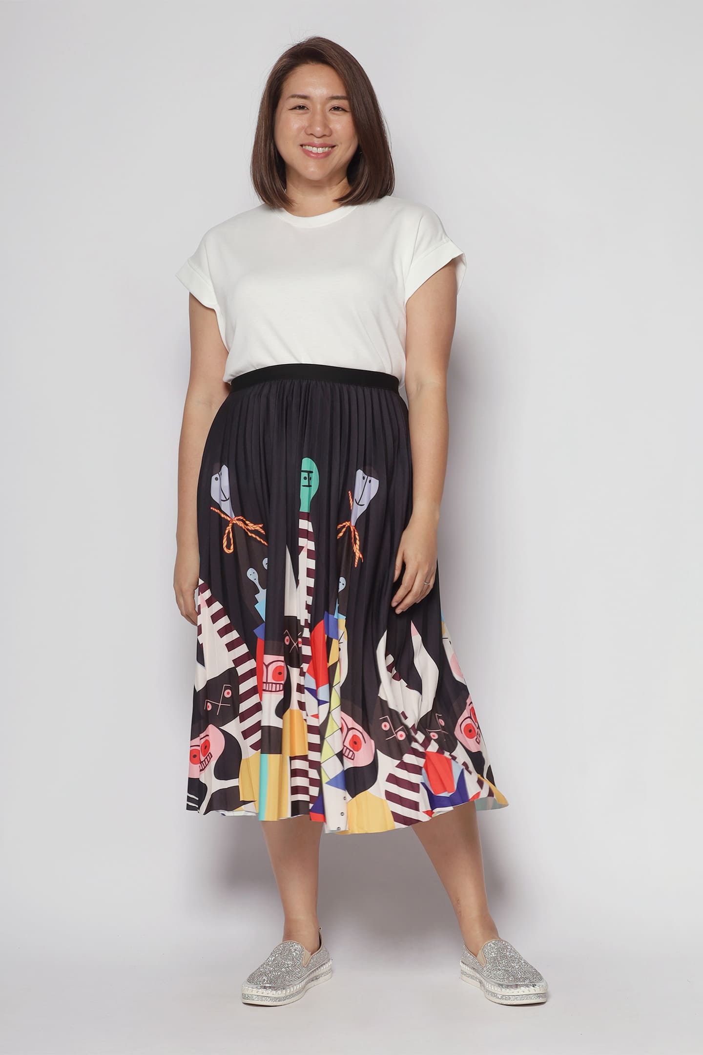 Uptown Girls Pleated Skirt