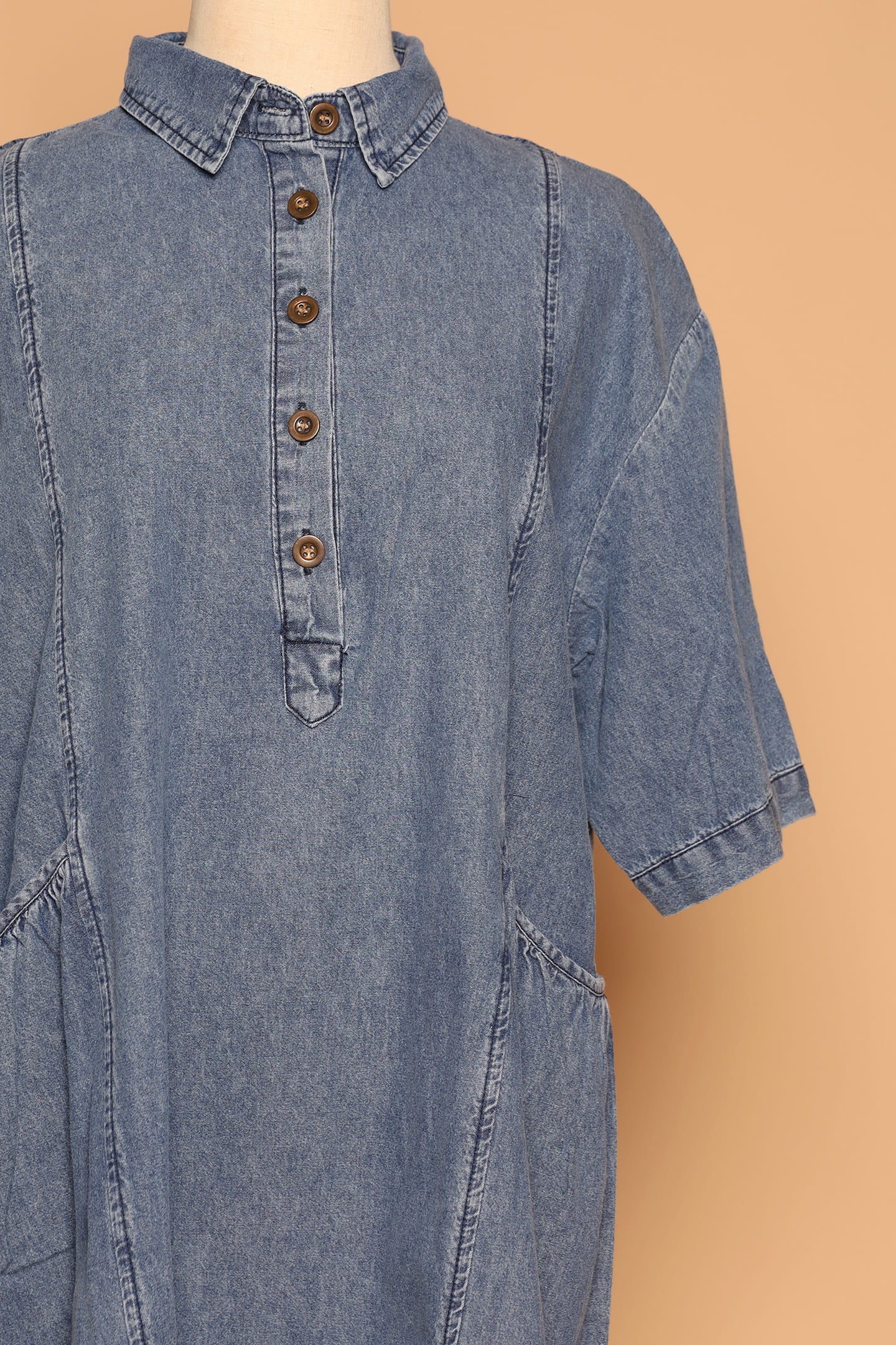 PO - Vava Denim Pocket Dress