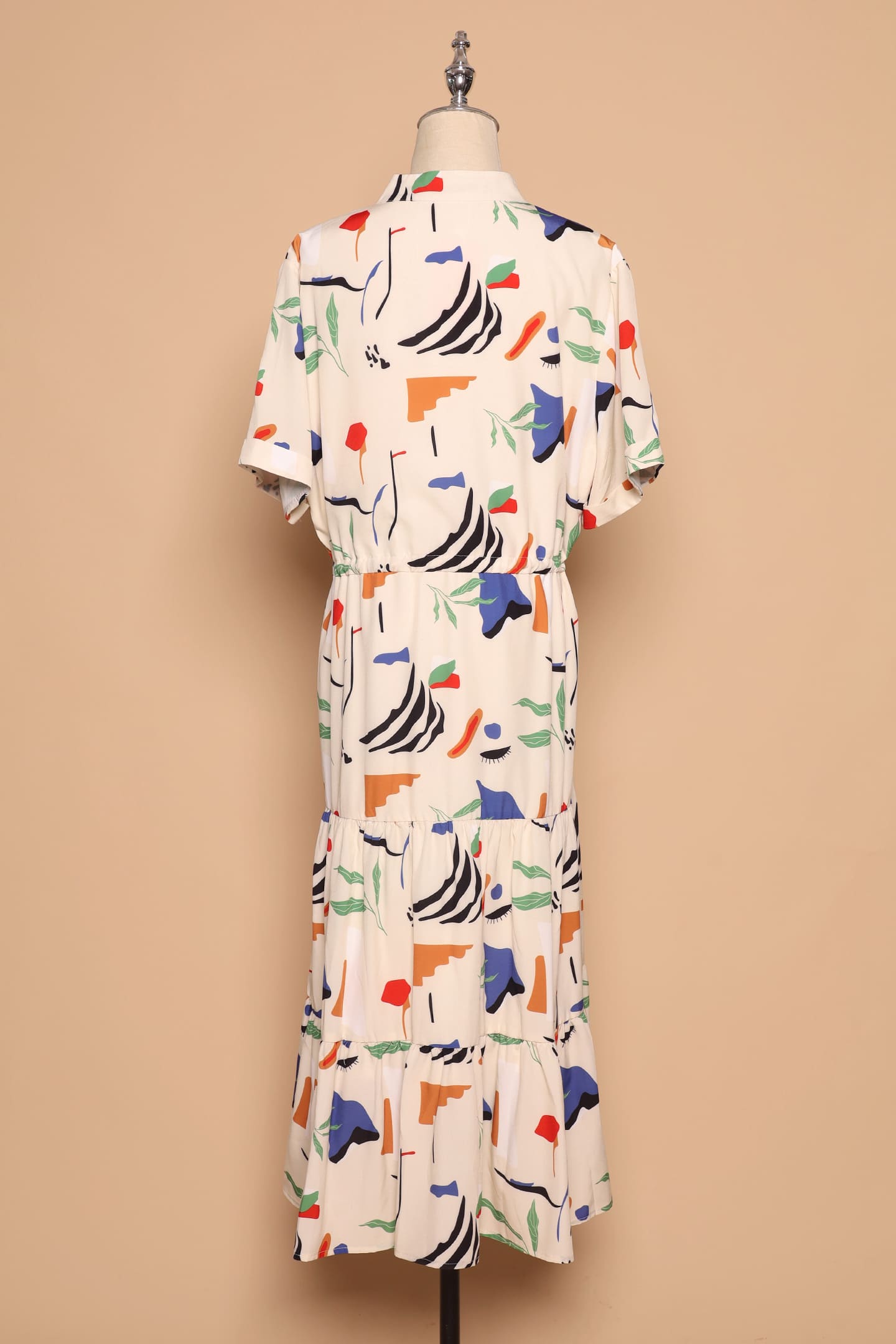 PO - Vedette Dress in Crayola Strokes