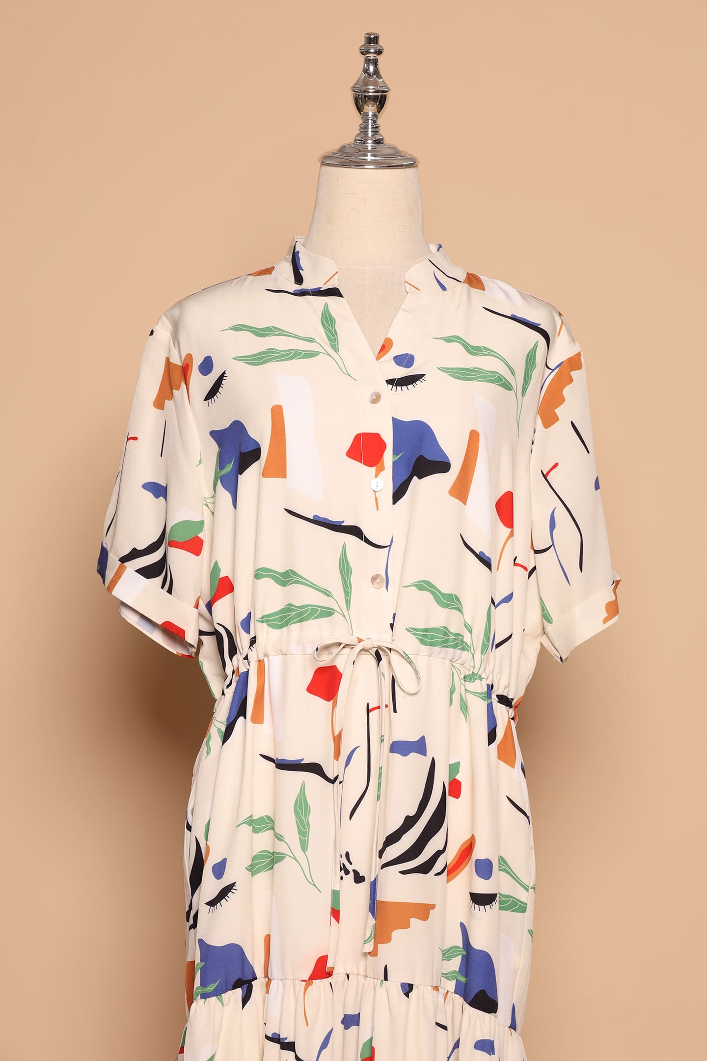 PO - Vedette Dress in Crayola Strokes