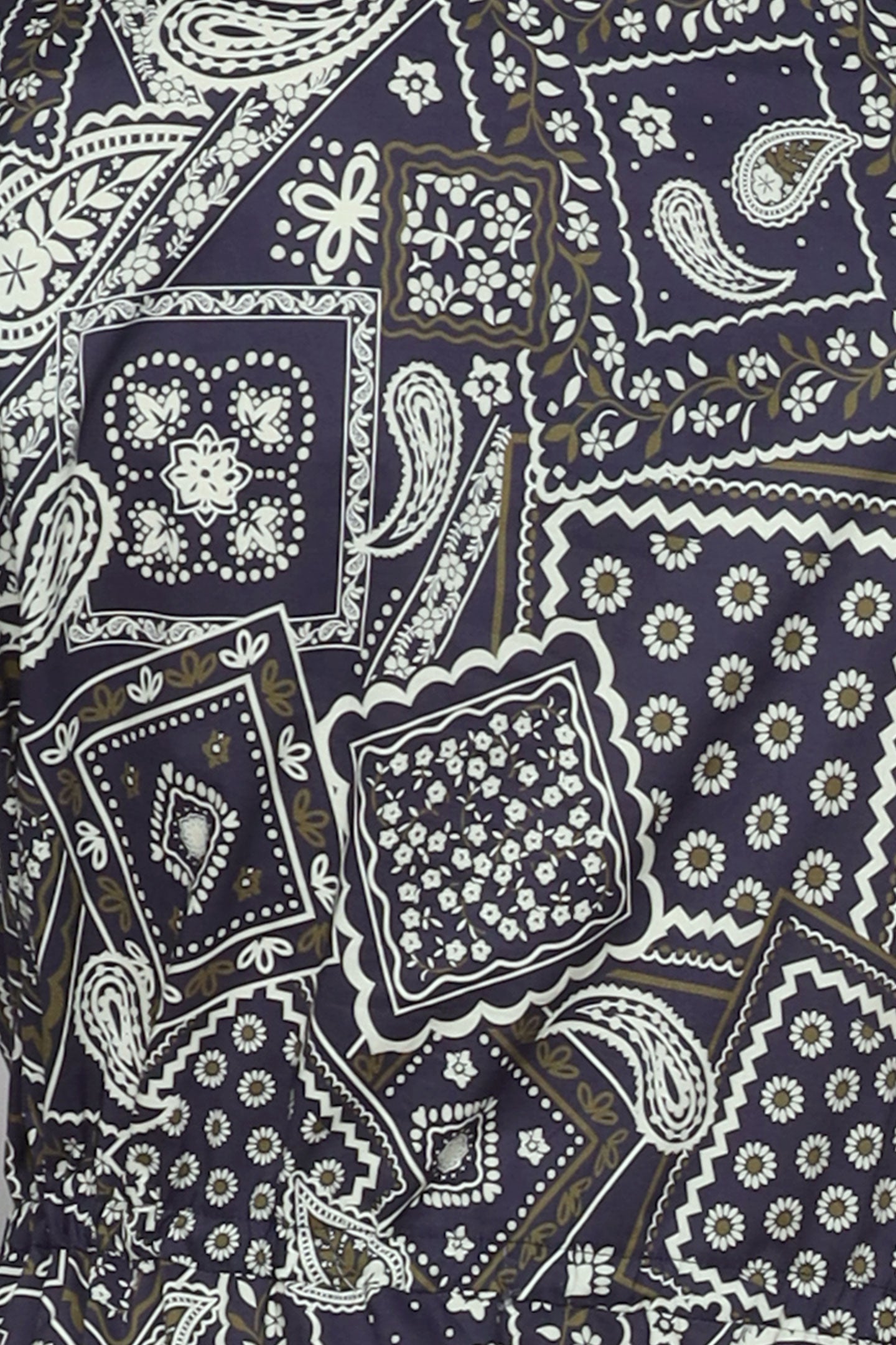 Vedette Dress in Bandana Patchwork