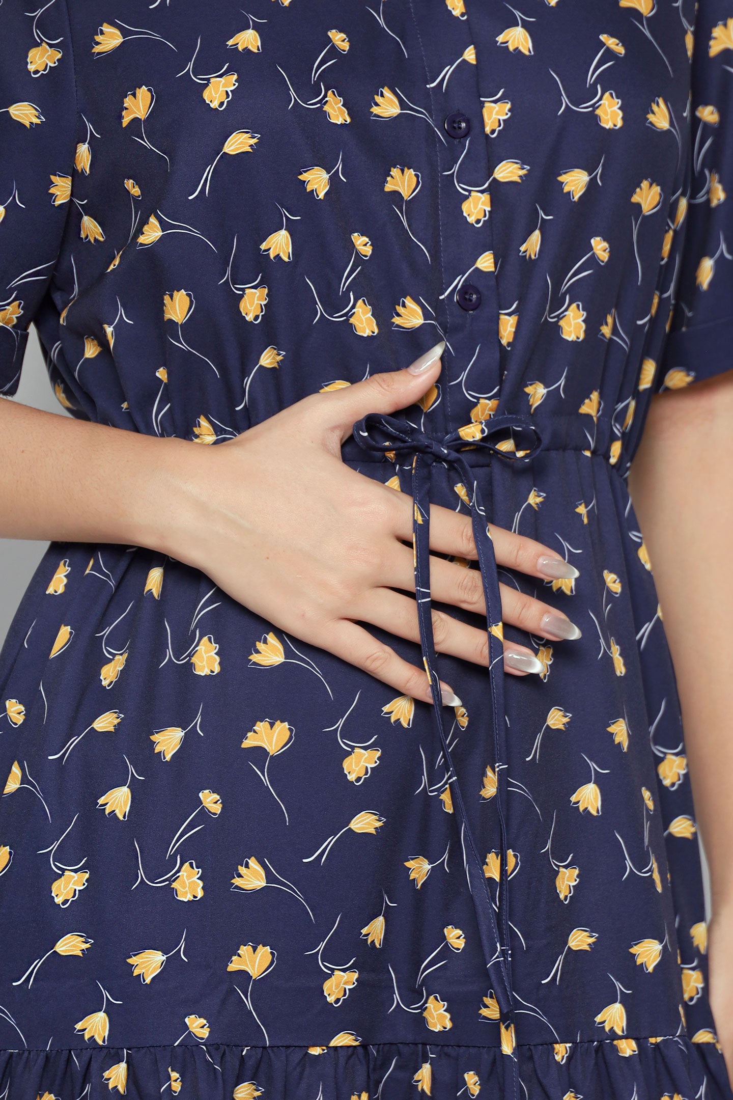 Vedette Dress in Golden Ginkgo