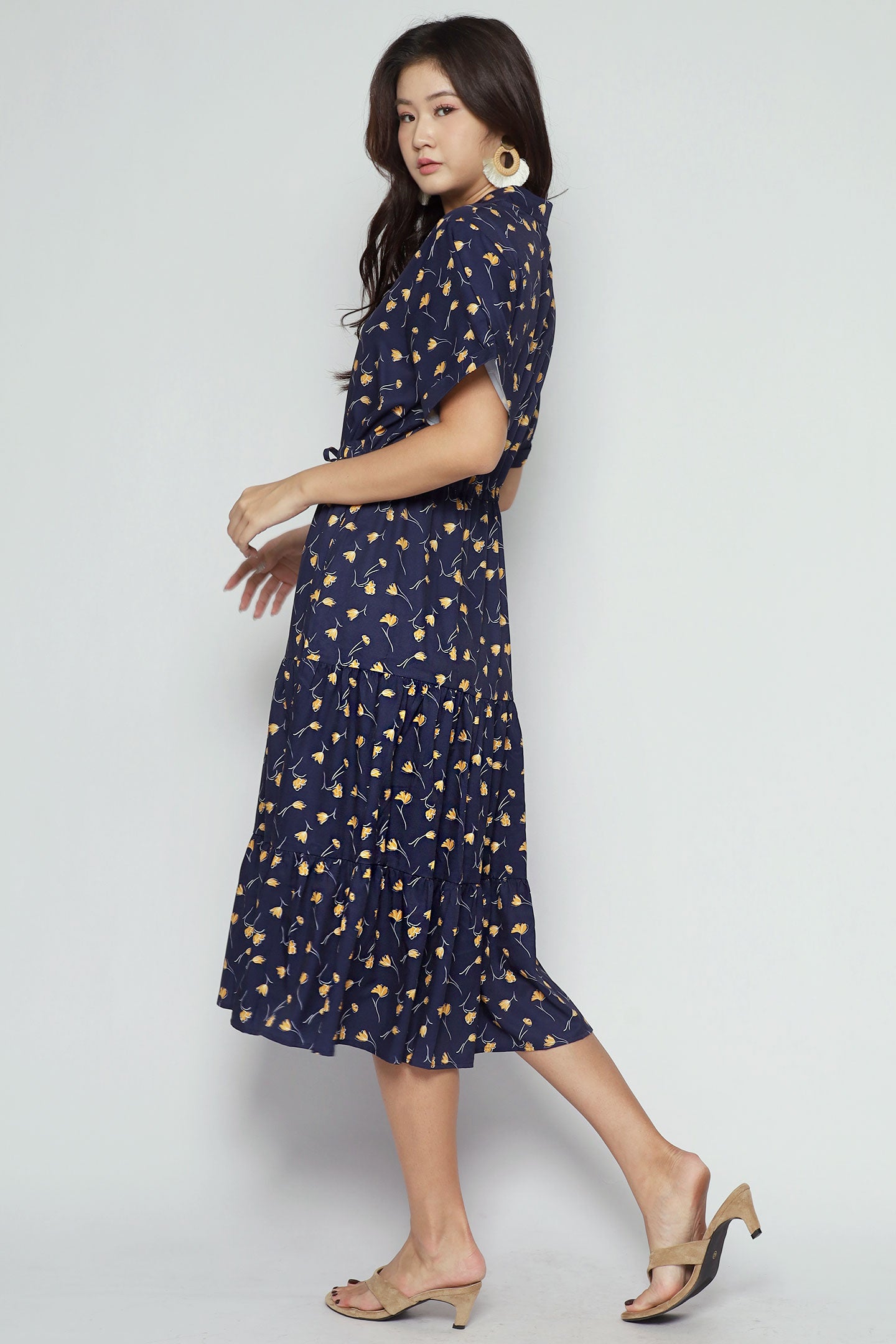 Vedette Dress in Golden Ginkgo