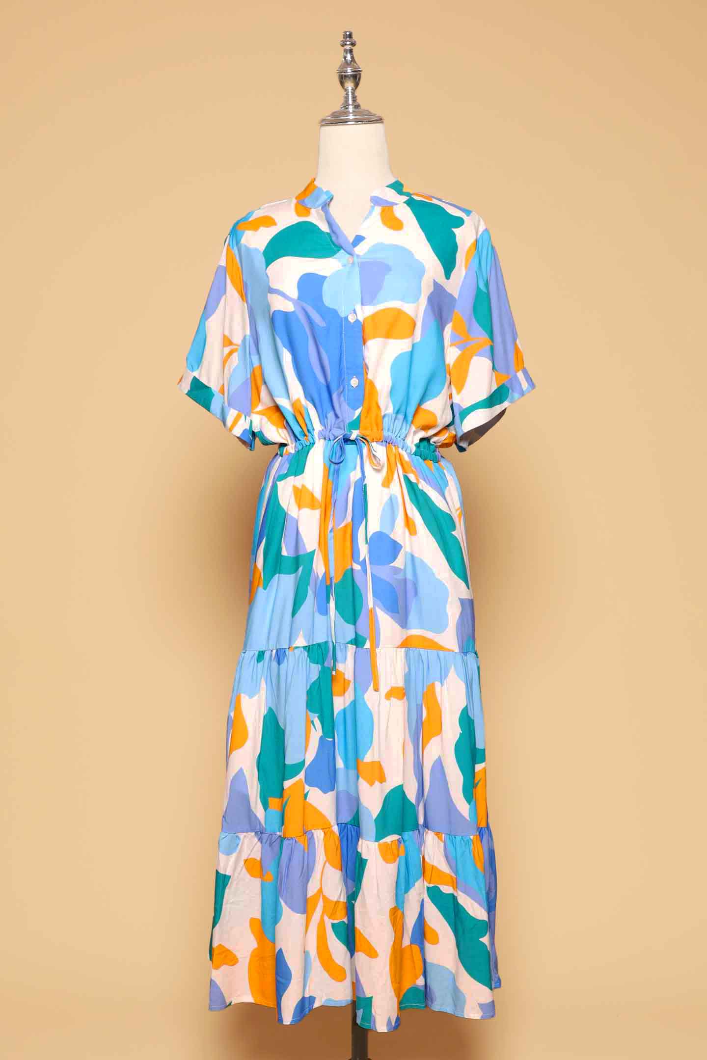 PO - Vedette Dress in Roman Holiday