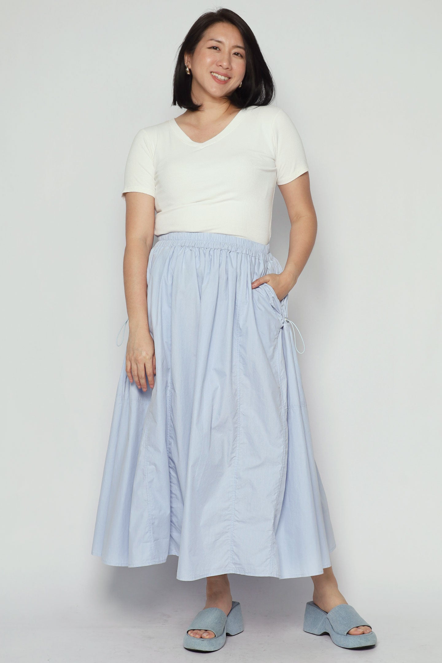 Vesper Skirt in Blue