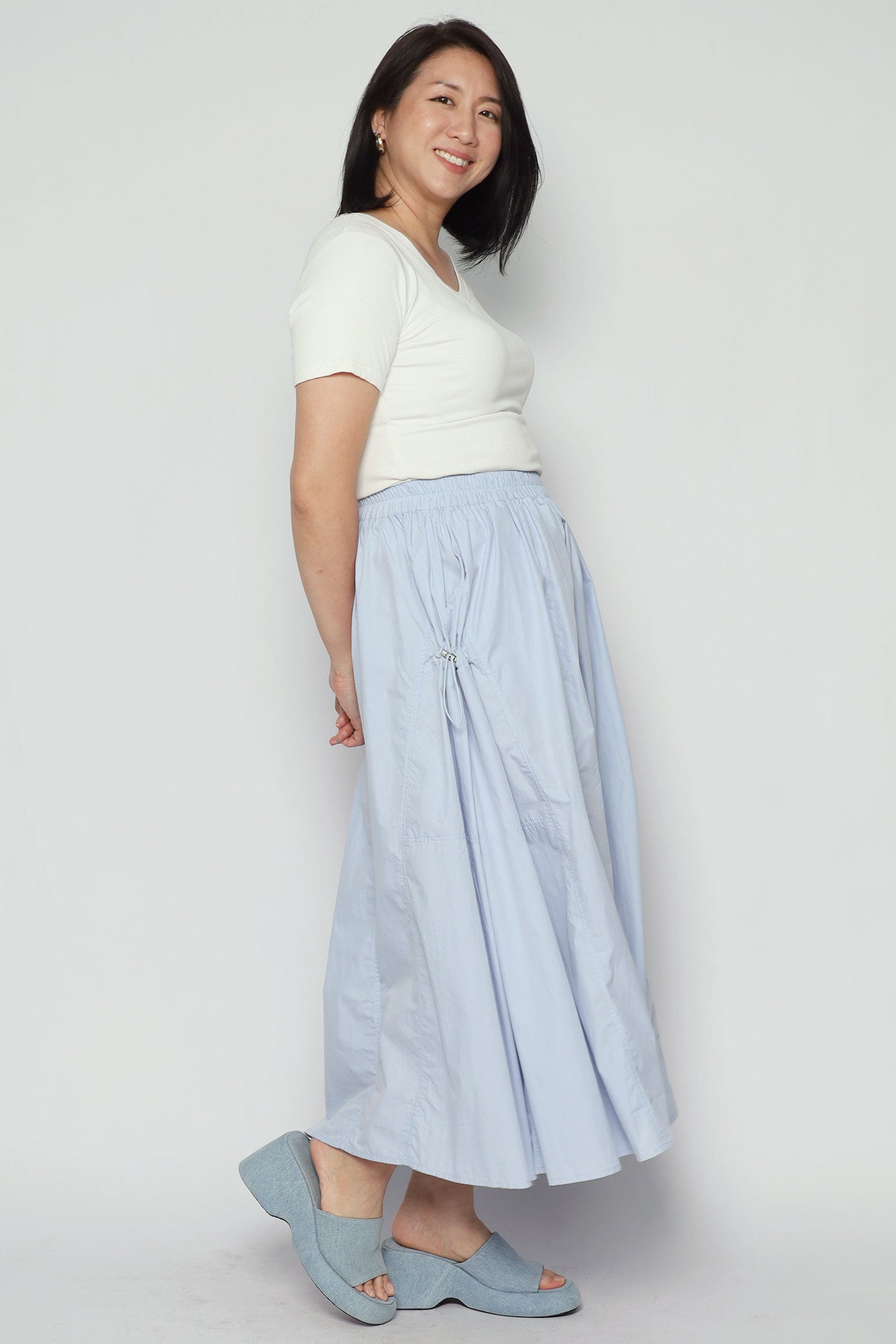 Vesper Skirt in Blue