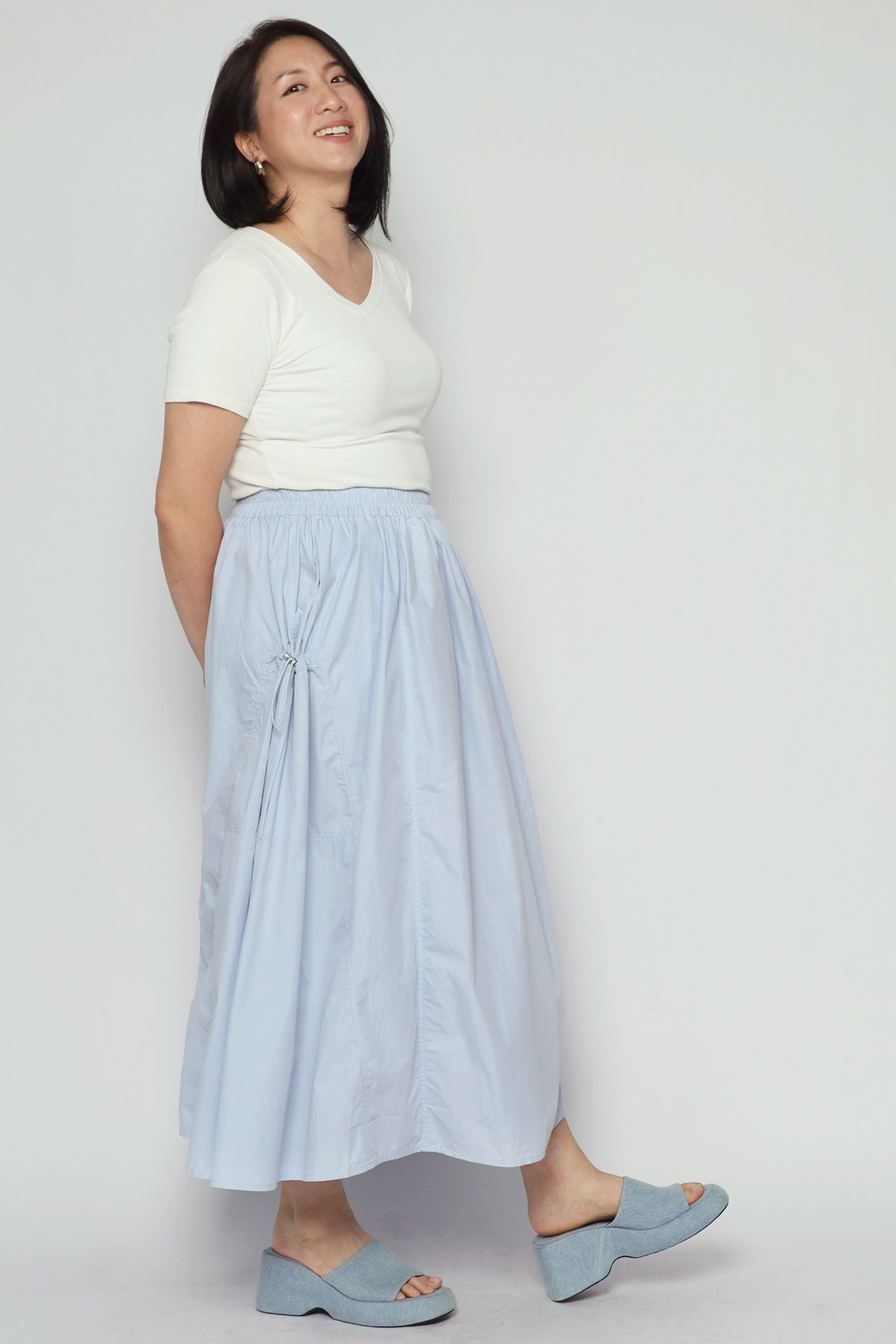 Vesper Skirt in Blue