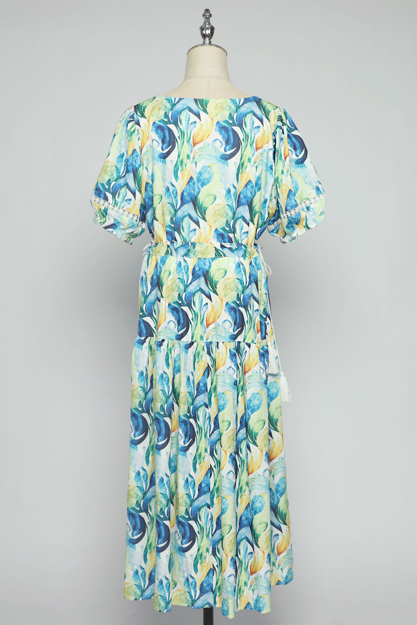 PO - Victoria Dress in Emerald Bloom