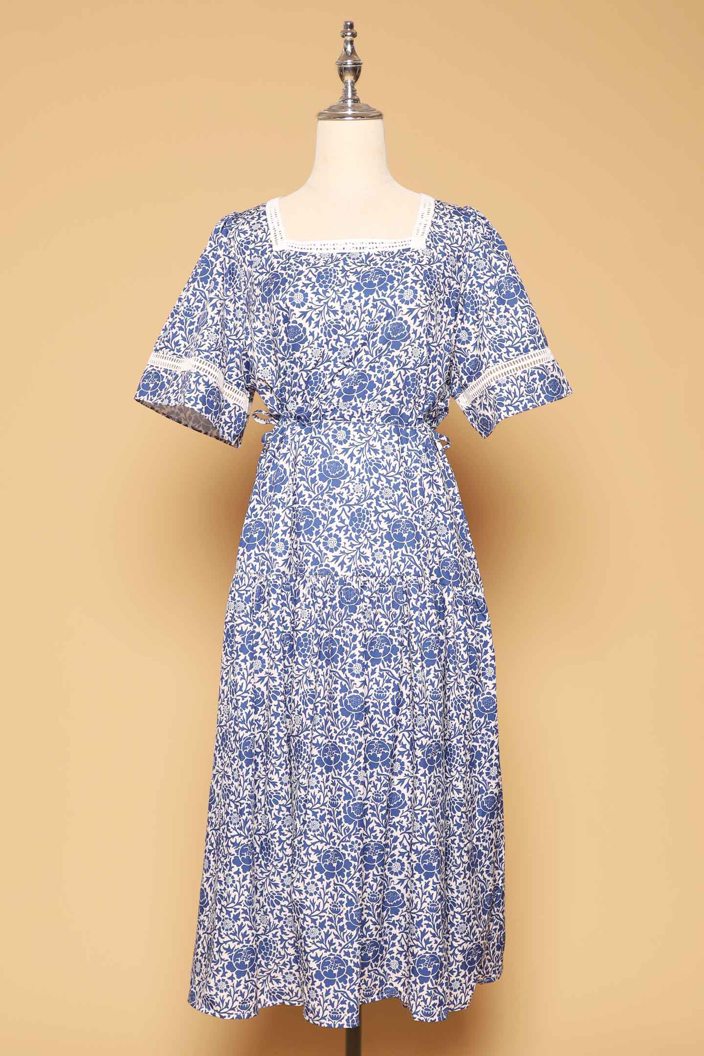 PO - Victoria Dress in Blue Whisper