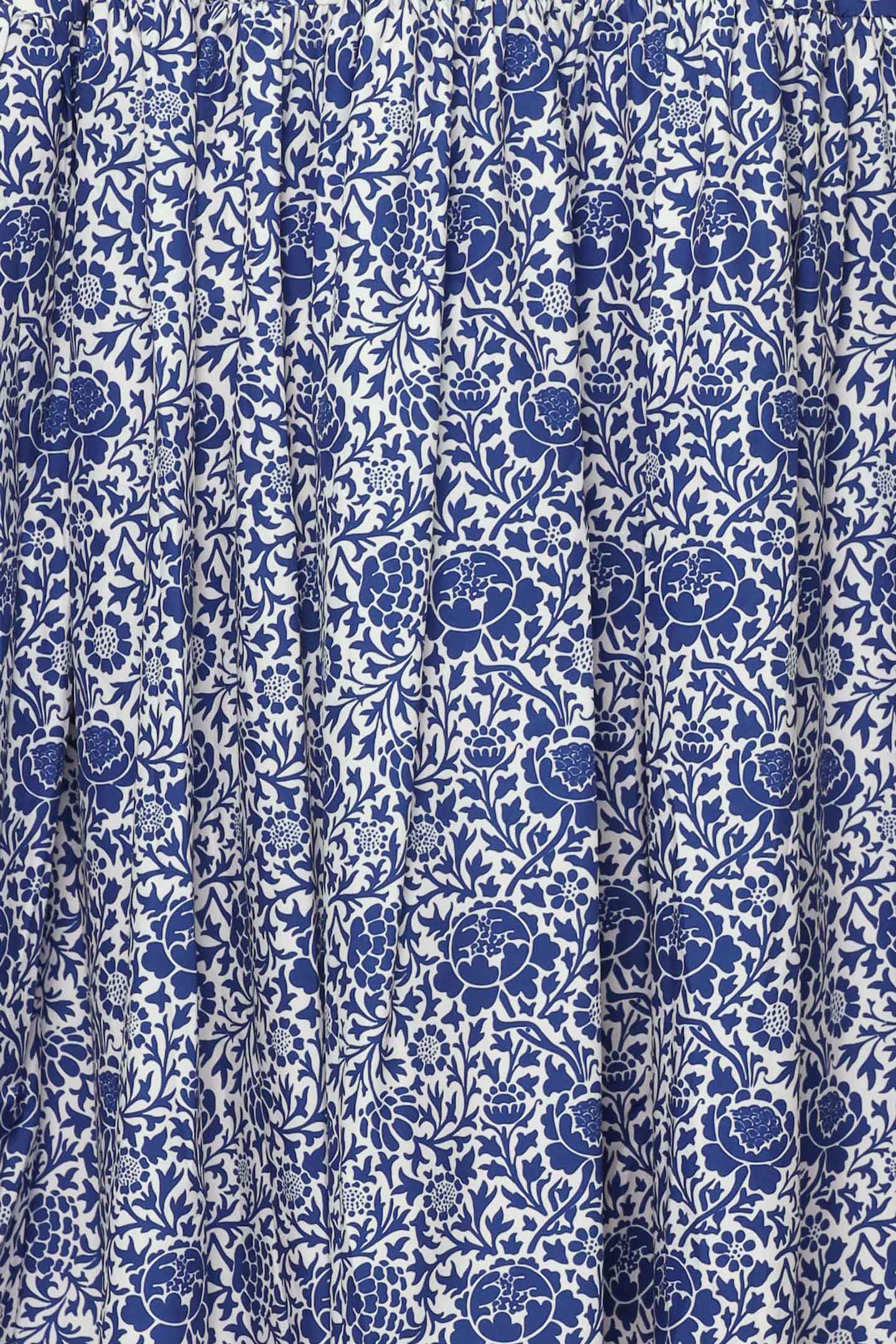 Victoria Dress in Blue Whisper