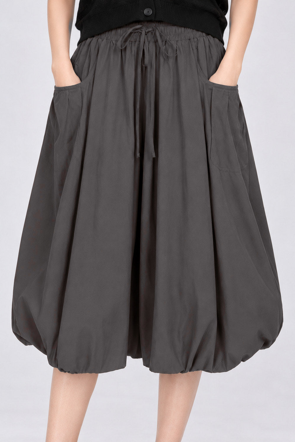 Backorders Vivien Bubble Culottes in Grey