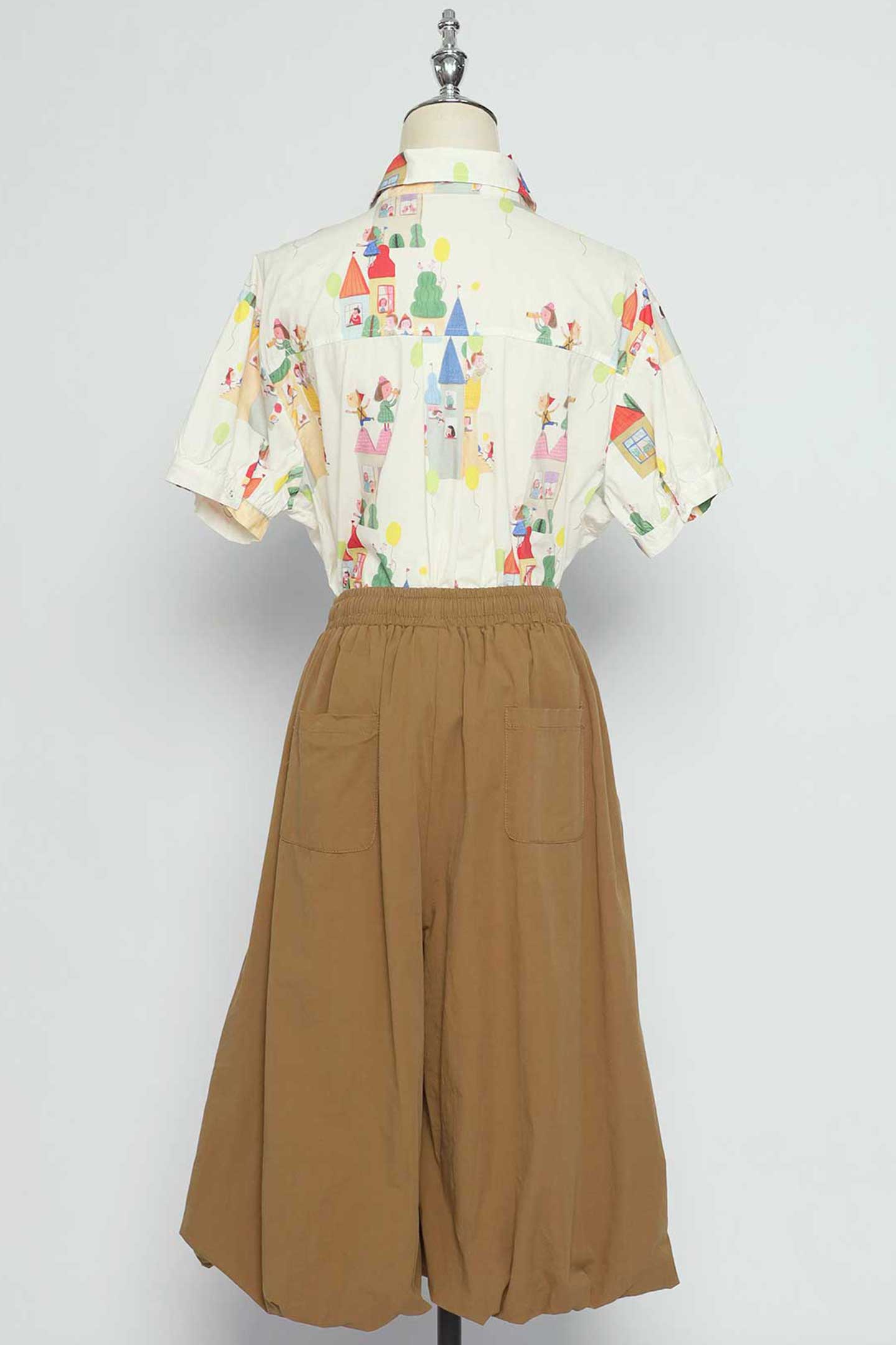 PO - Vivien Bubble Culottes in Brown