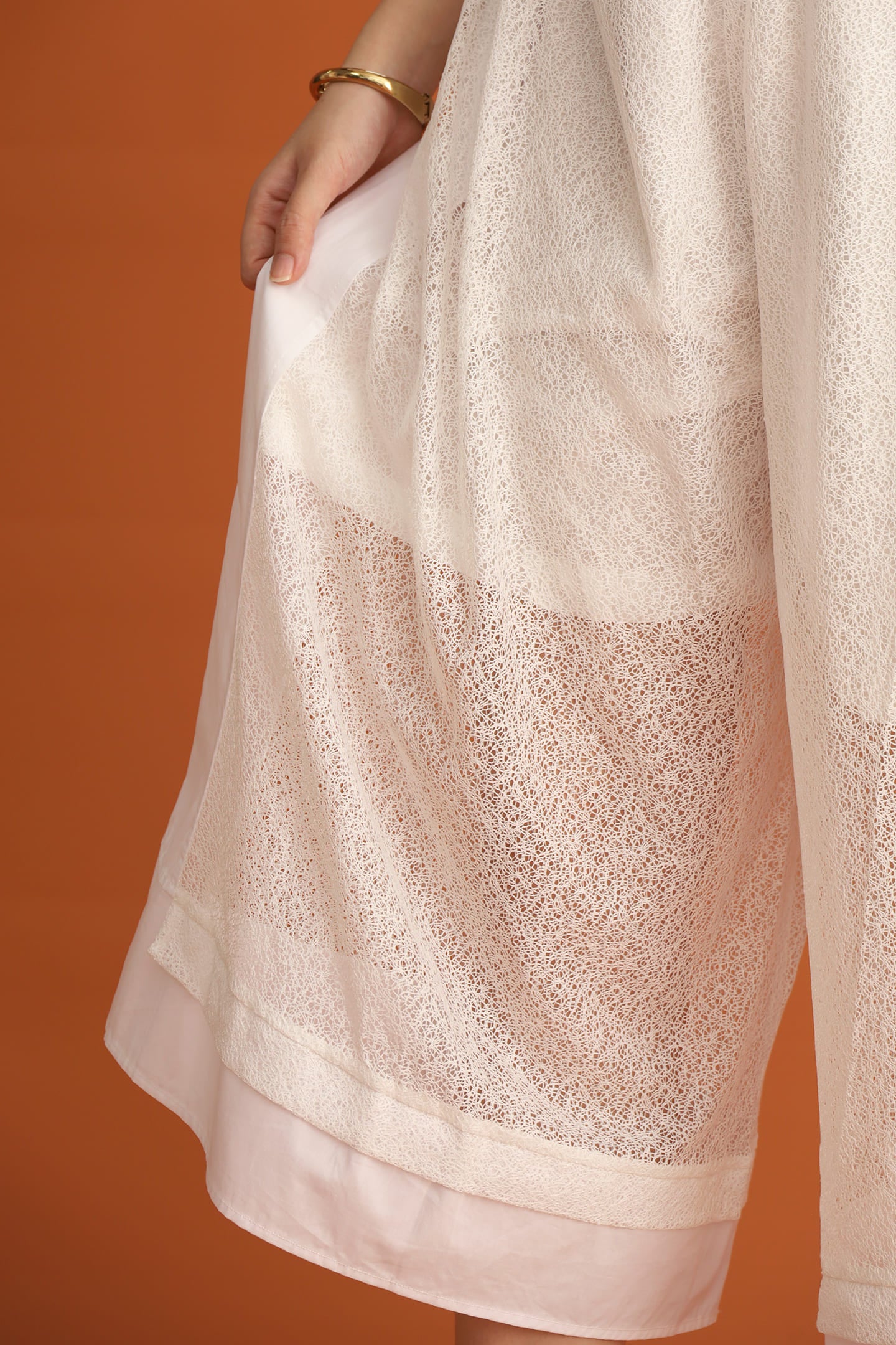 CHOSEN: Adrienna Netted Culottes in White