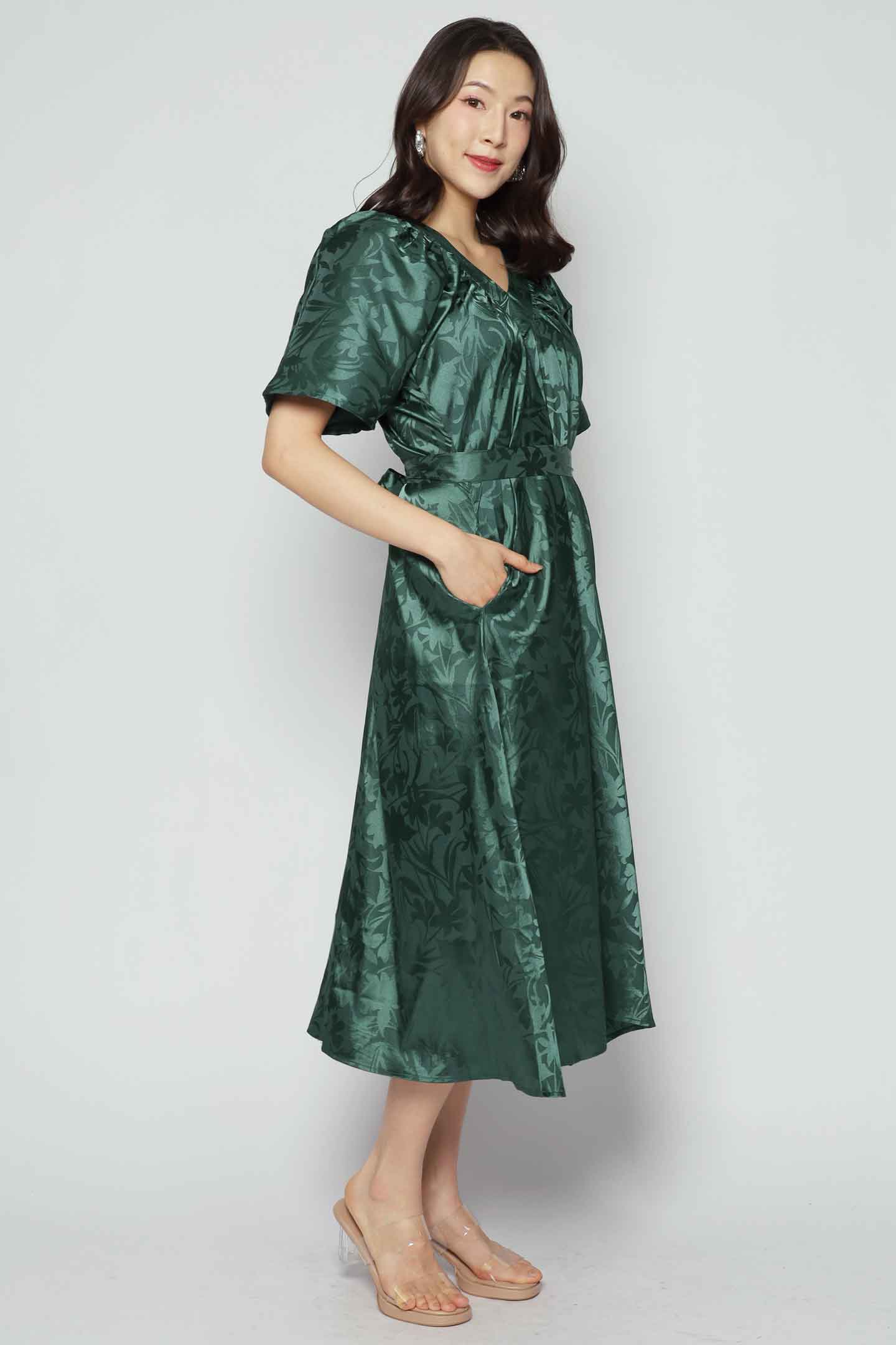 Whitney V Dress in Abundant Grace