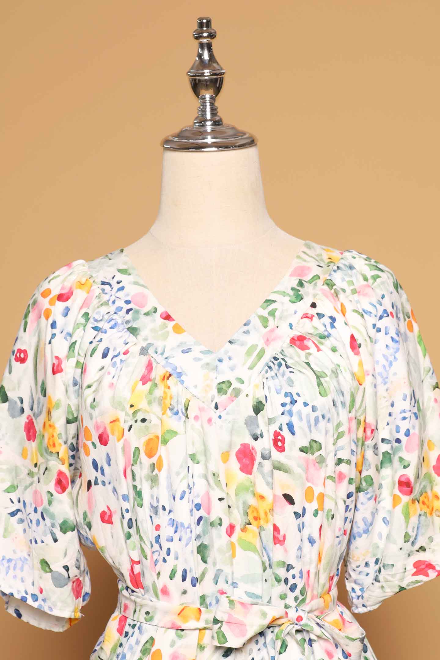 PO - Whitney V Dress in Bloom Again